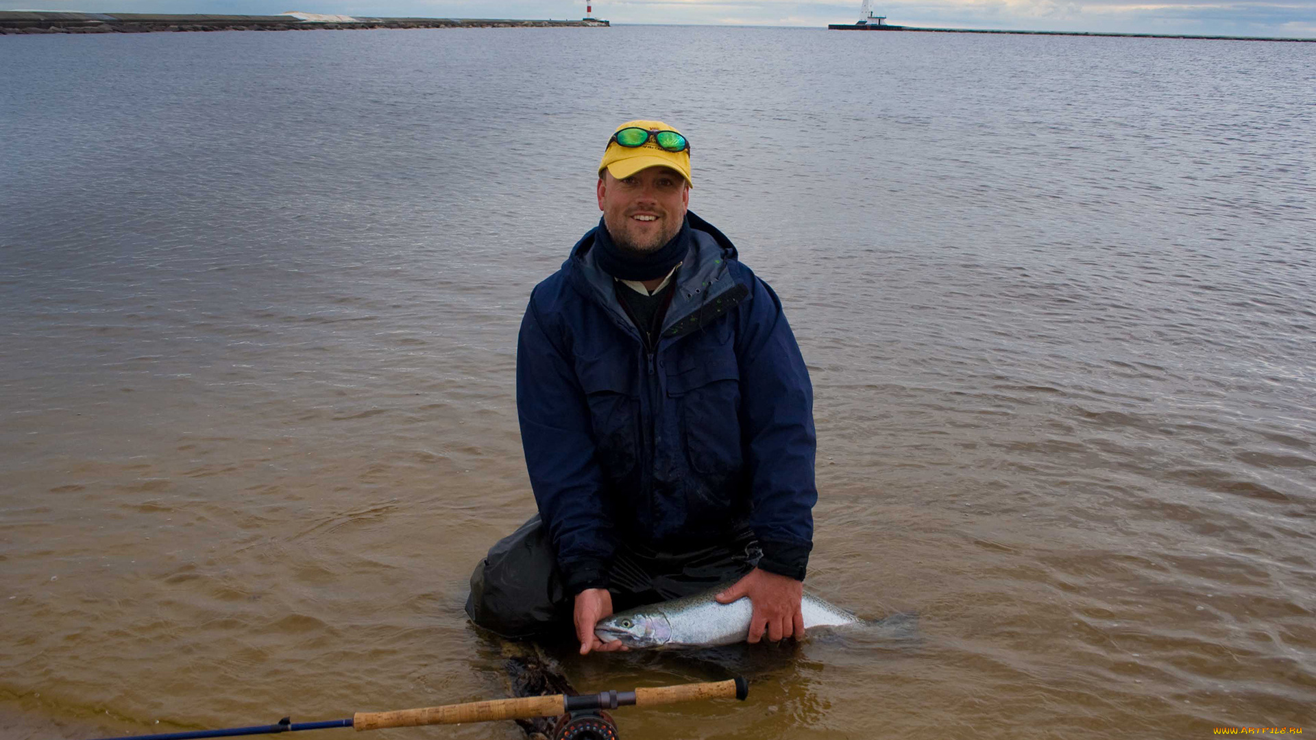 разное, рыбалка, , рыбаки, , улов, , снасти