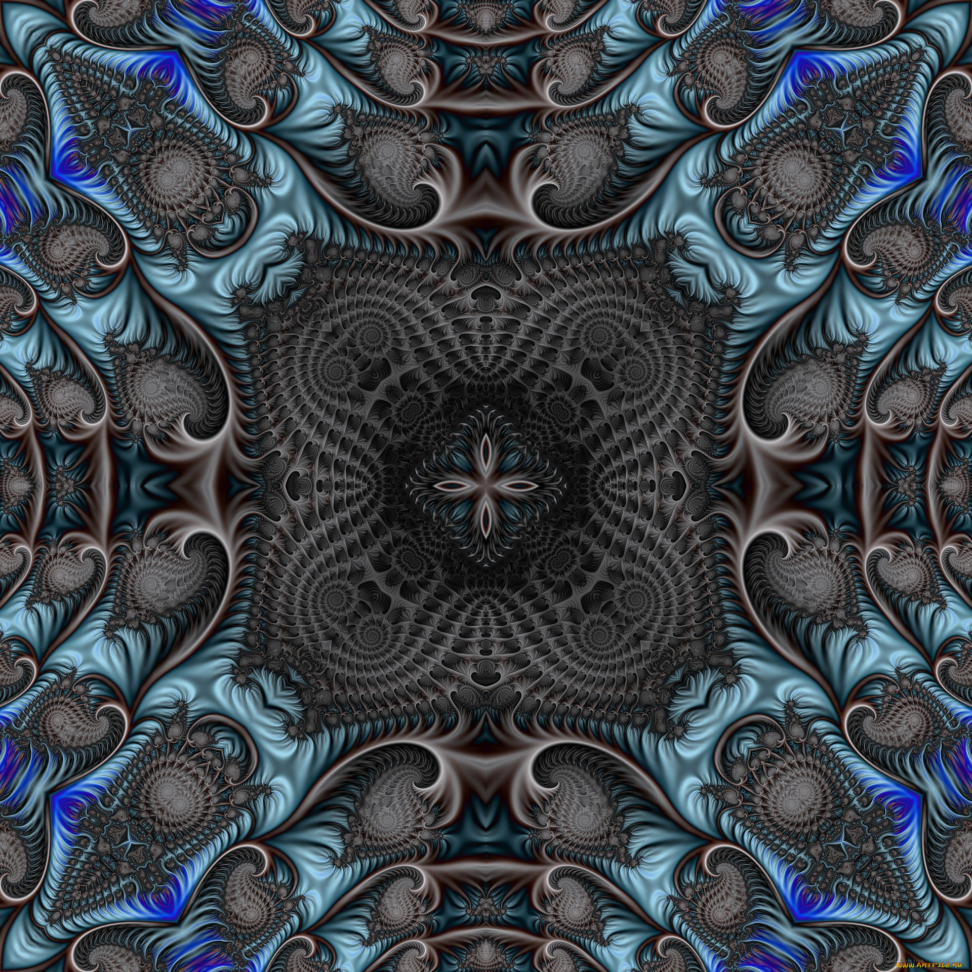 3д, графика, fractal, , фракталы, узор, цвета, фон