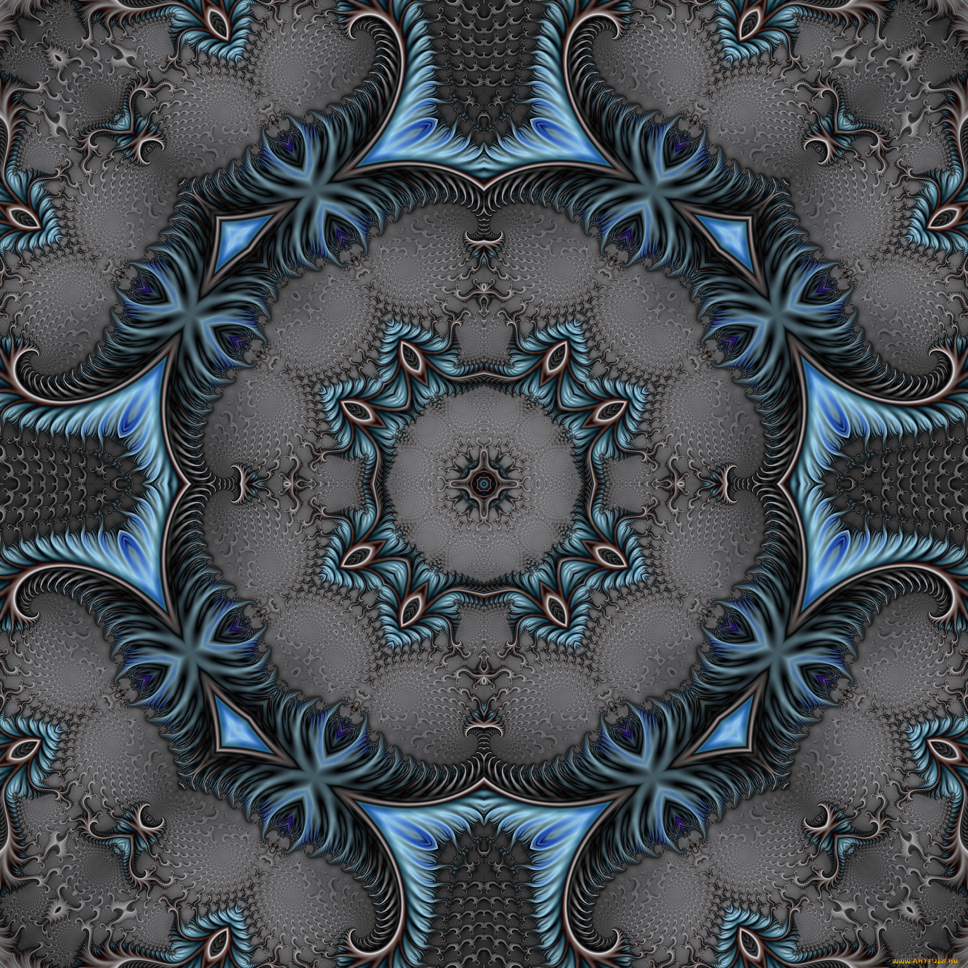 3д, графика, fractal, , фракталы, узор, цвета, фон