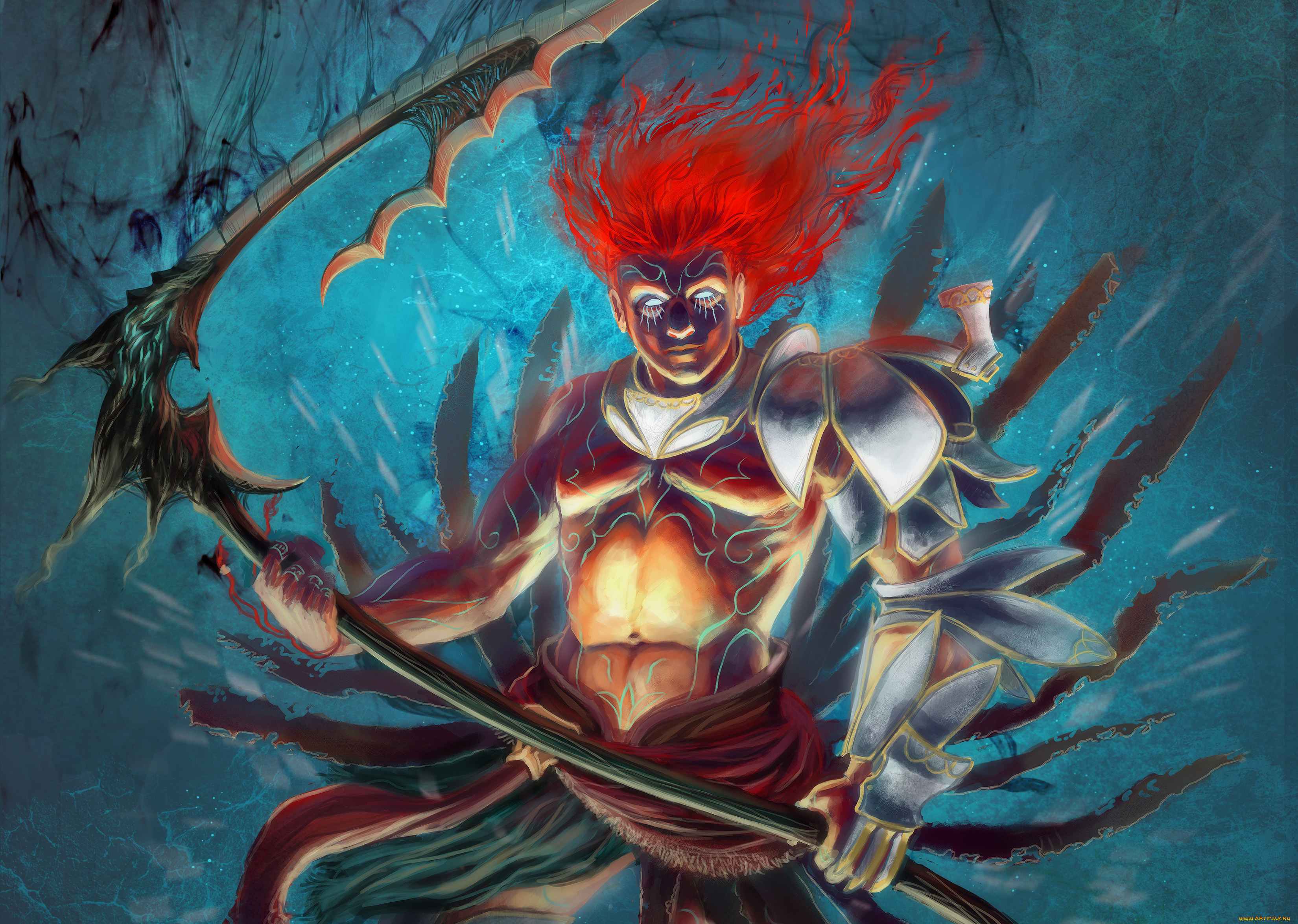 фэнтези, демоны, оружие