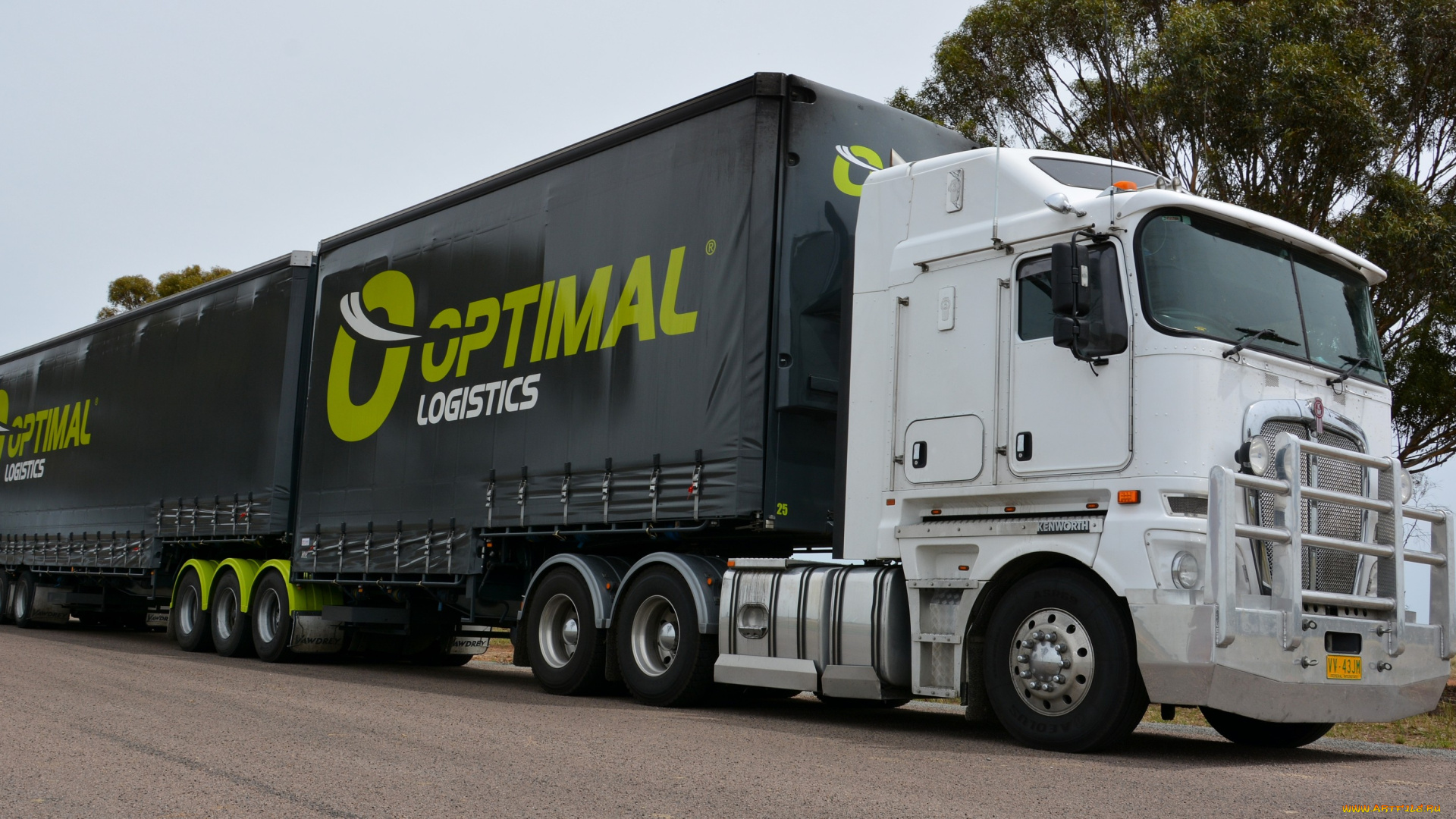 kenworth, автомобили, седельный, тягач, грузовик, тяжелый