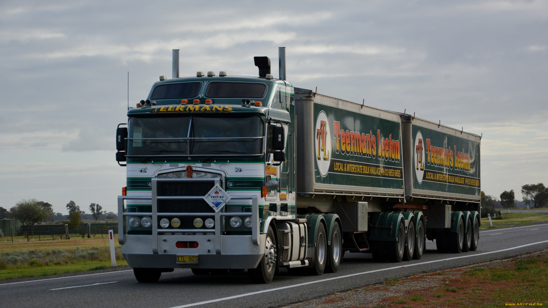 kenworth, автомобили, тягач, седельный, грузовик, тяжелый