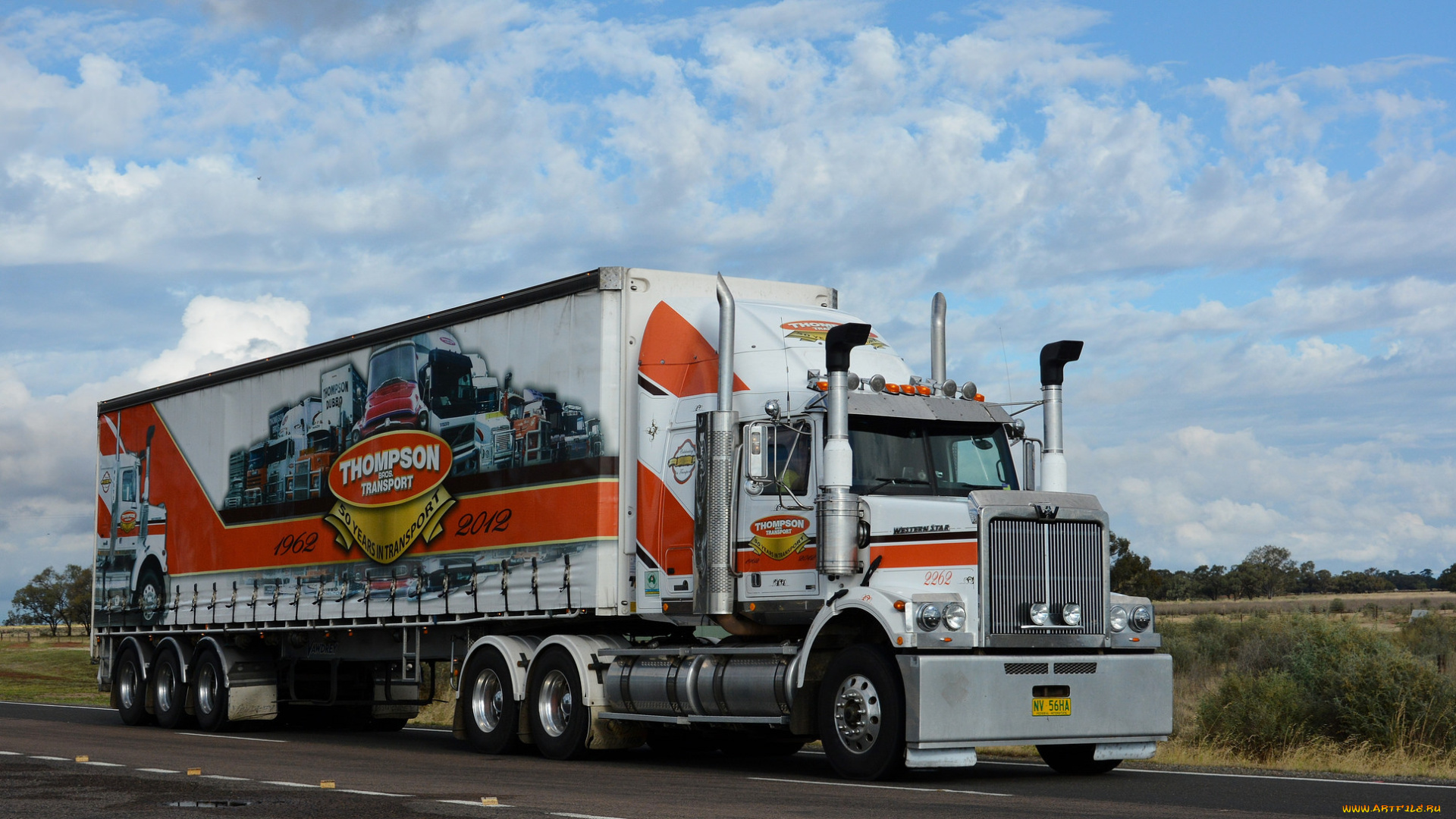 western, star, автомобили, тягач, седельный, грузовик, тяжелый