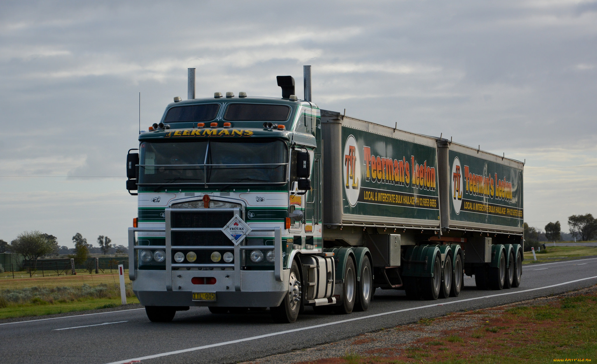 kenworth, автомобили, тягач, седельный, грузовик, тяжелый