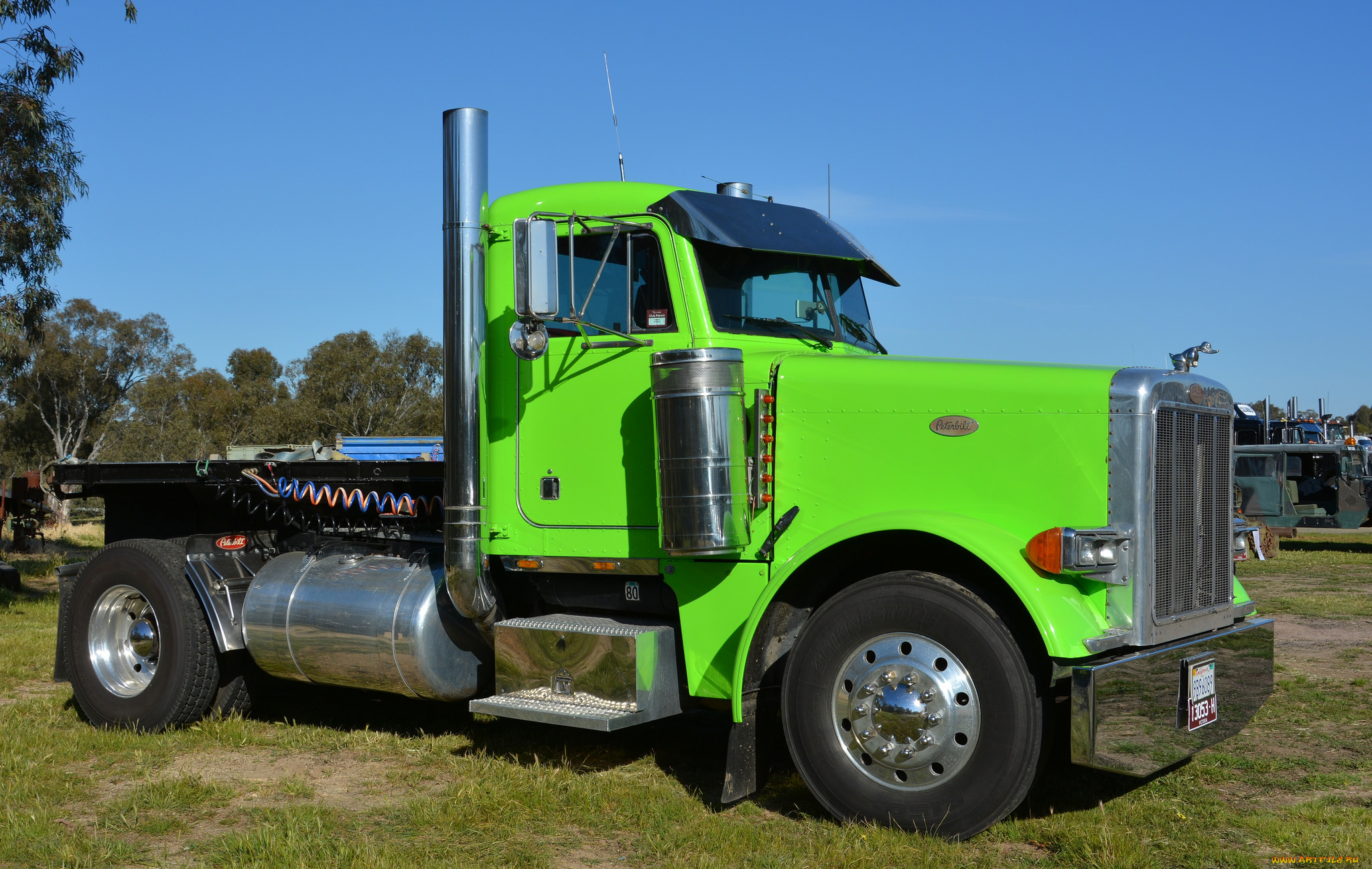 peterbilt, автомобили, тягач, седельный, тяжелый, грузовик