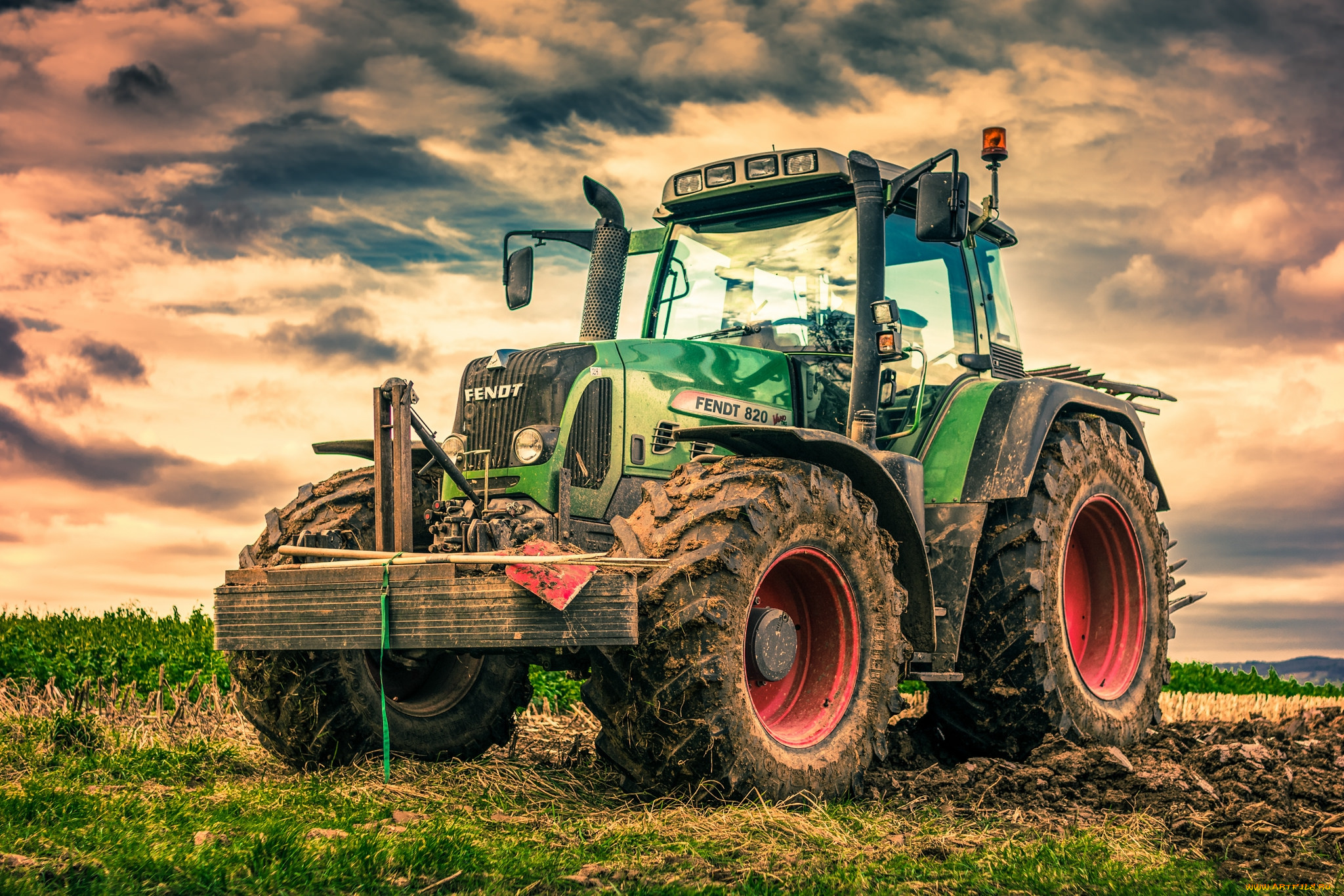 техника, тракторы, колесный, трактор