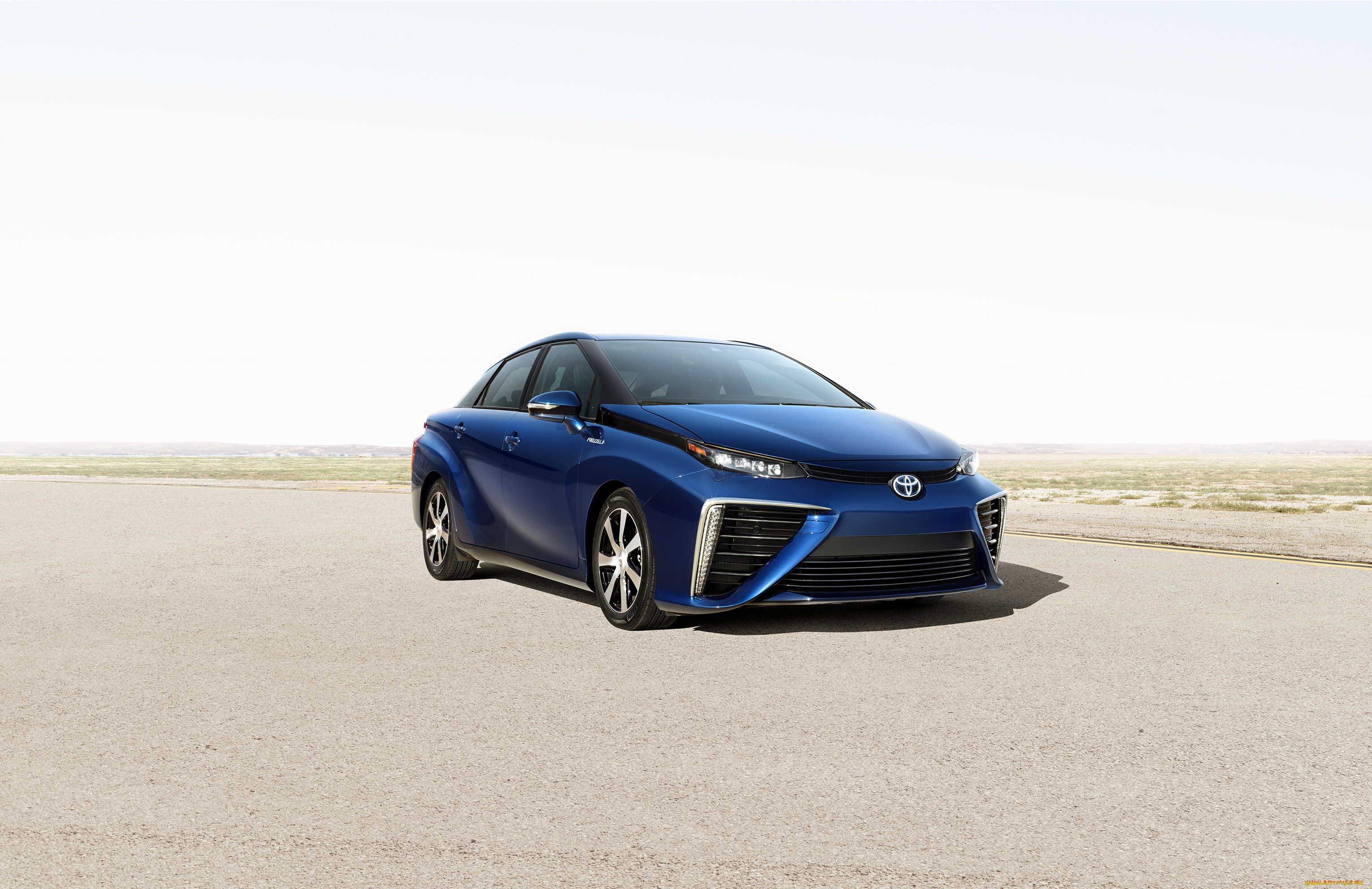 2015, toyota, mirai, автомобили, toyota, mirai, синий