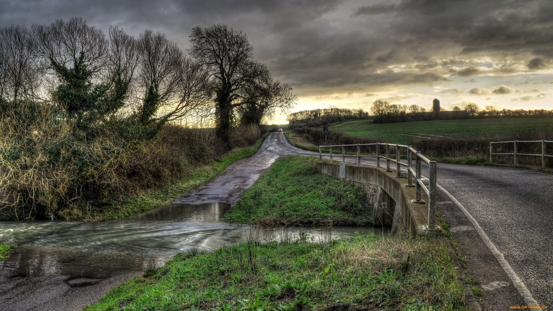 природа, дороги, шоссе