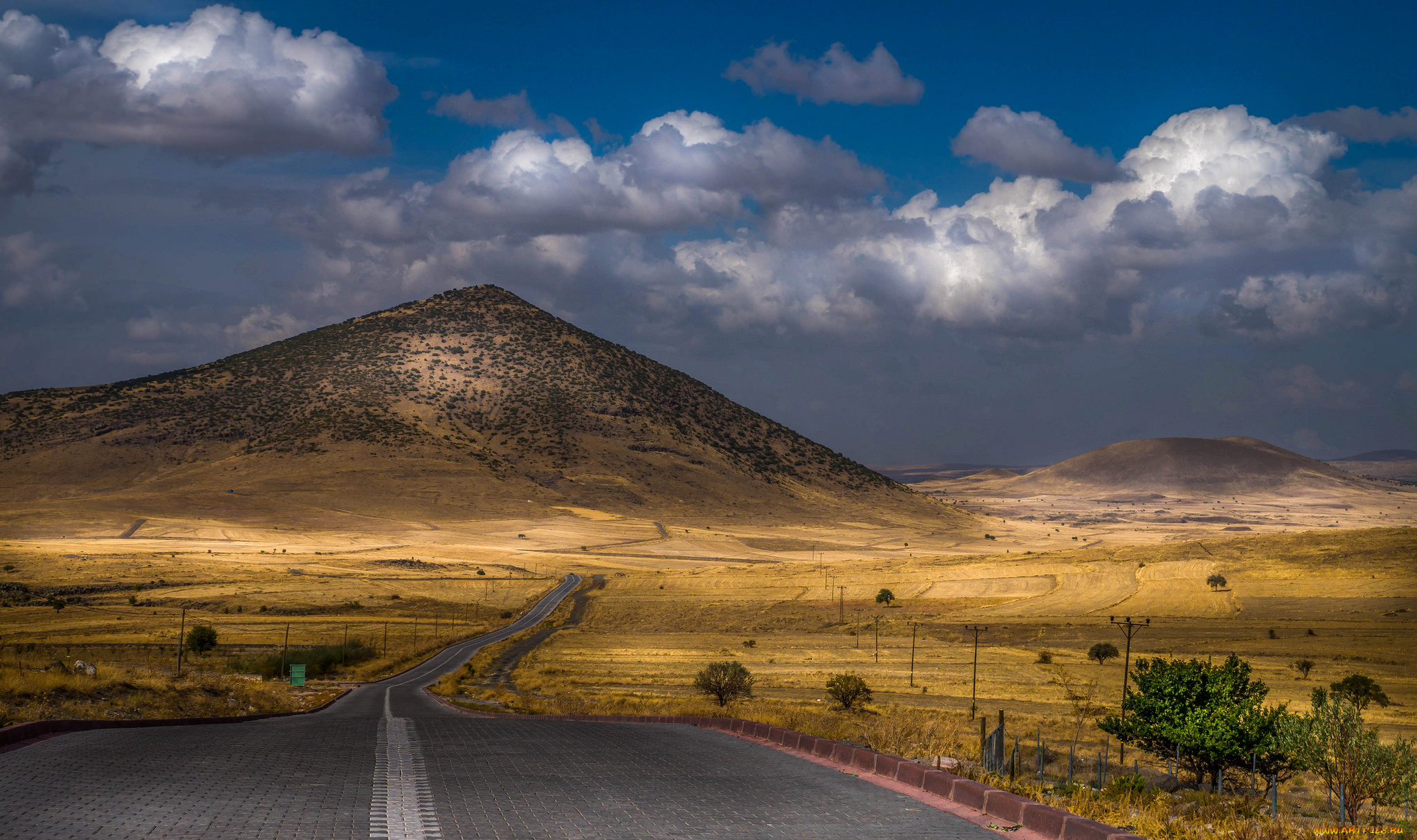 природа, дороги, шоссе