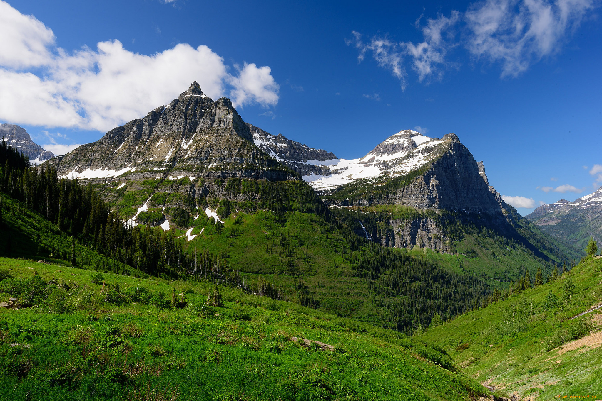 природа, горы, скалы