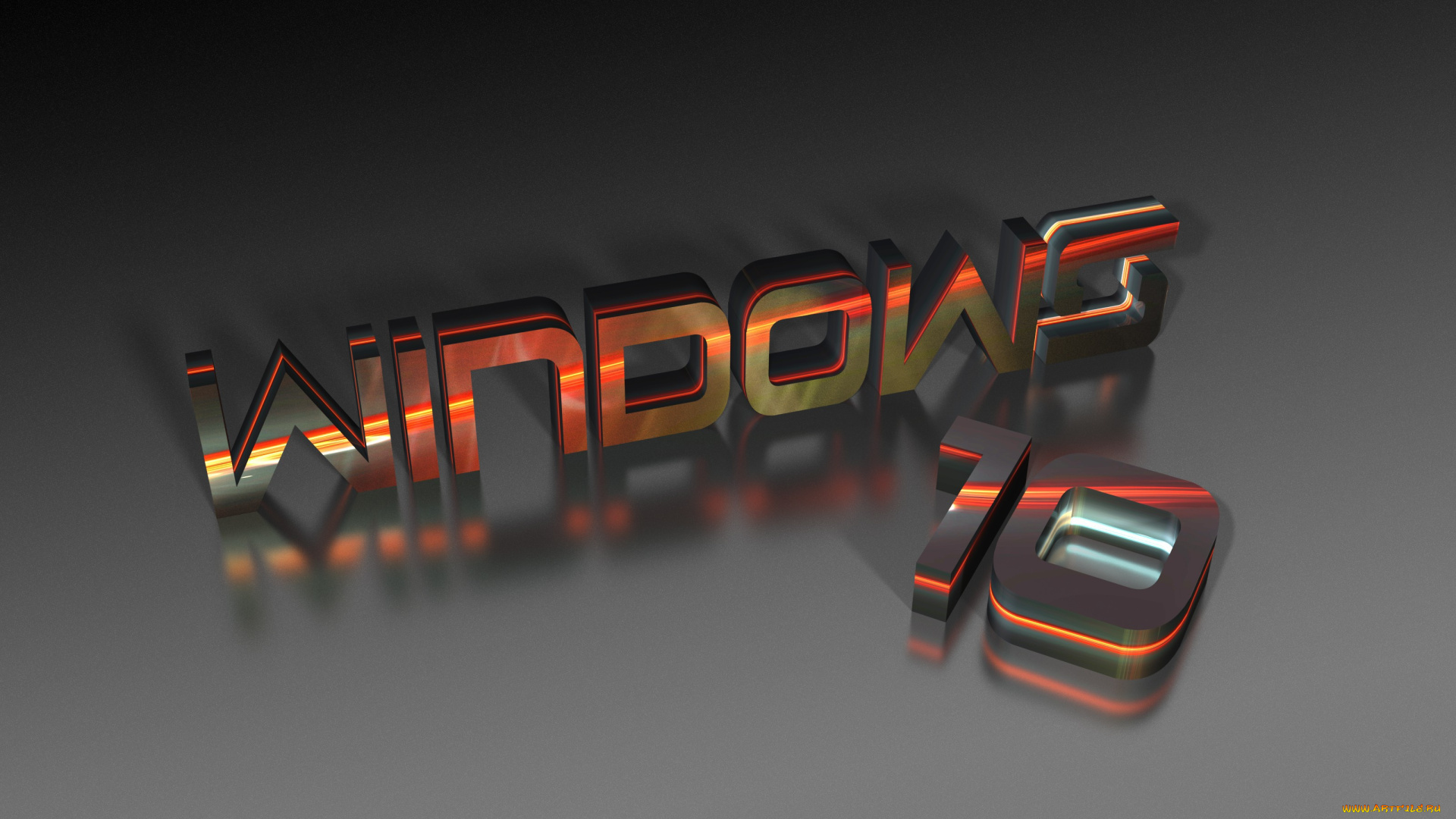 компьютеры, windows, , 10, фон, логотип