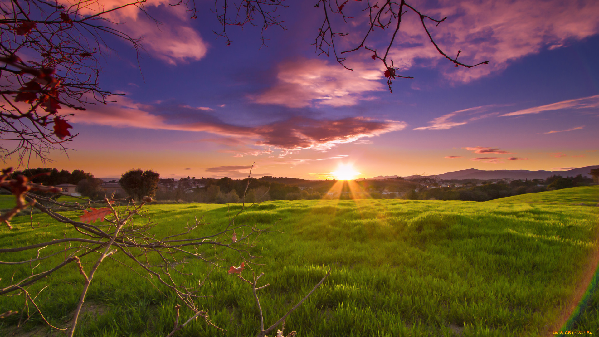 природа, восходы, закаты, рассвет