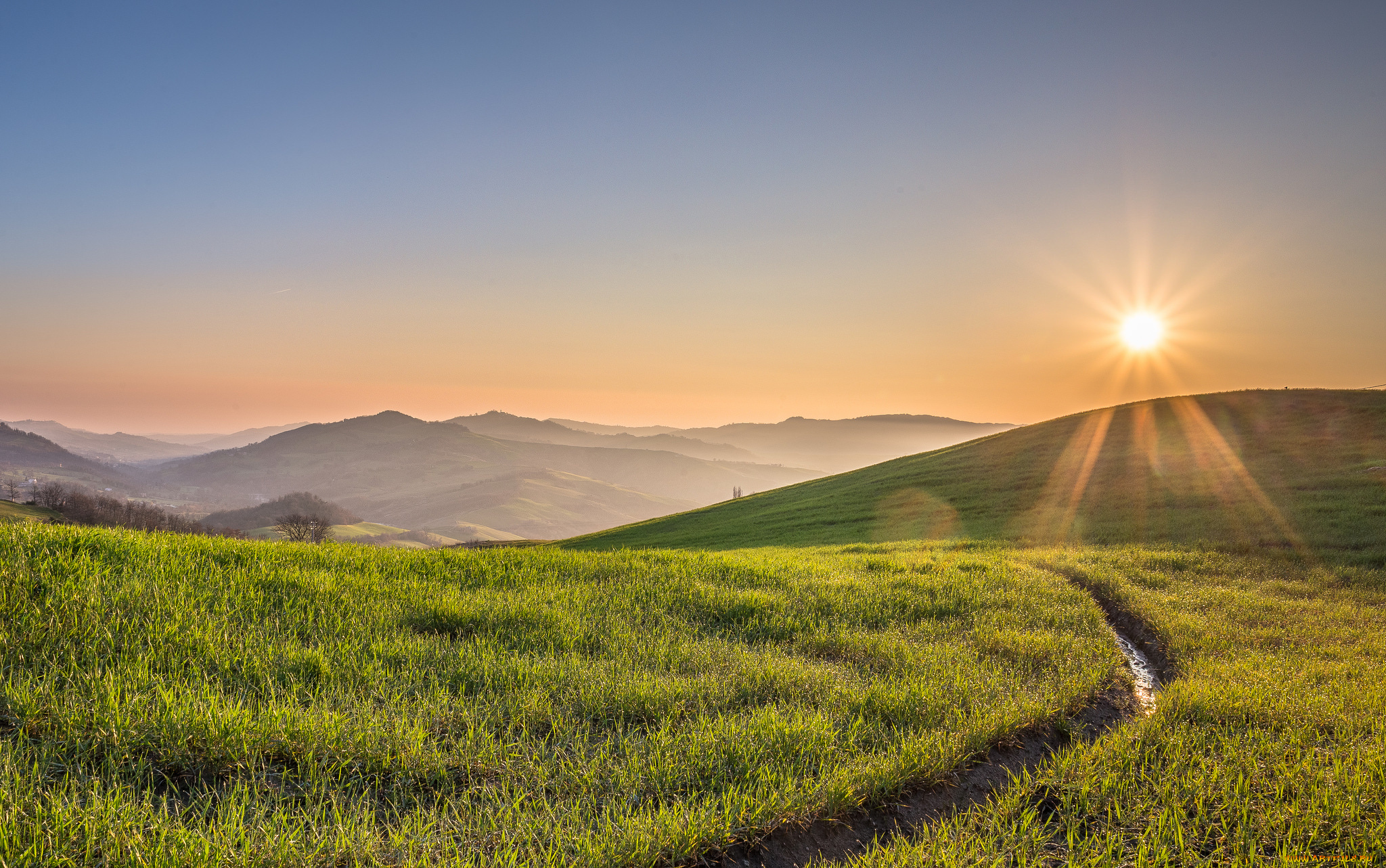 природа, восходы, закаты, рассвет