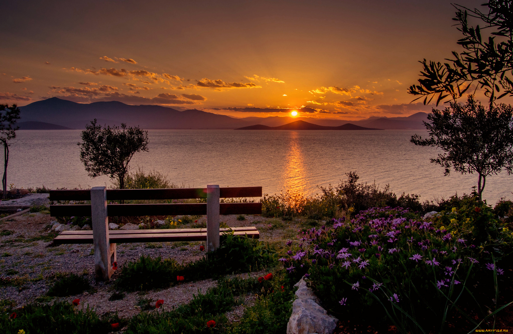 природа, восходы, закаты, рассвет