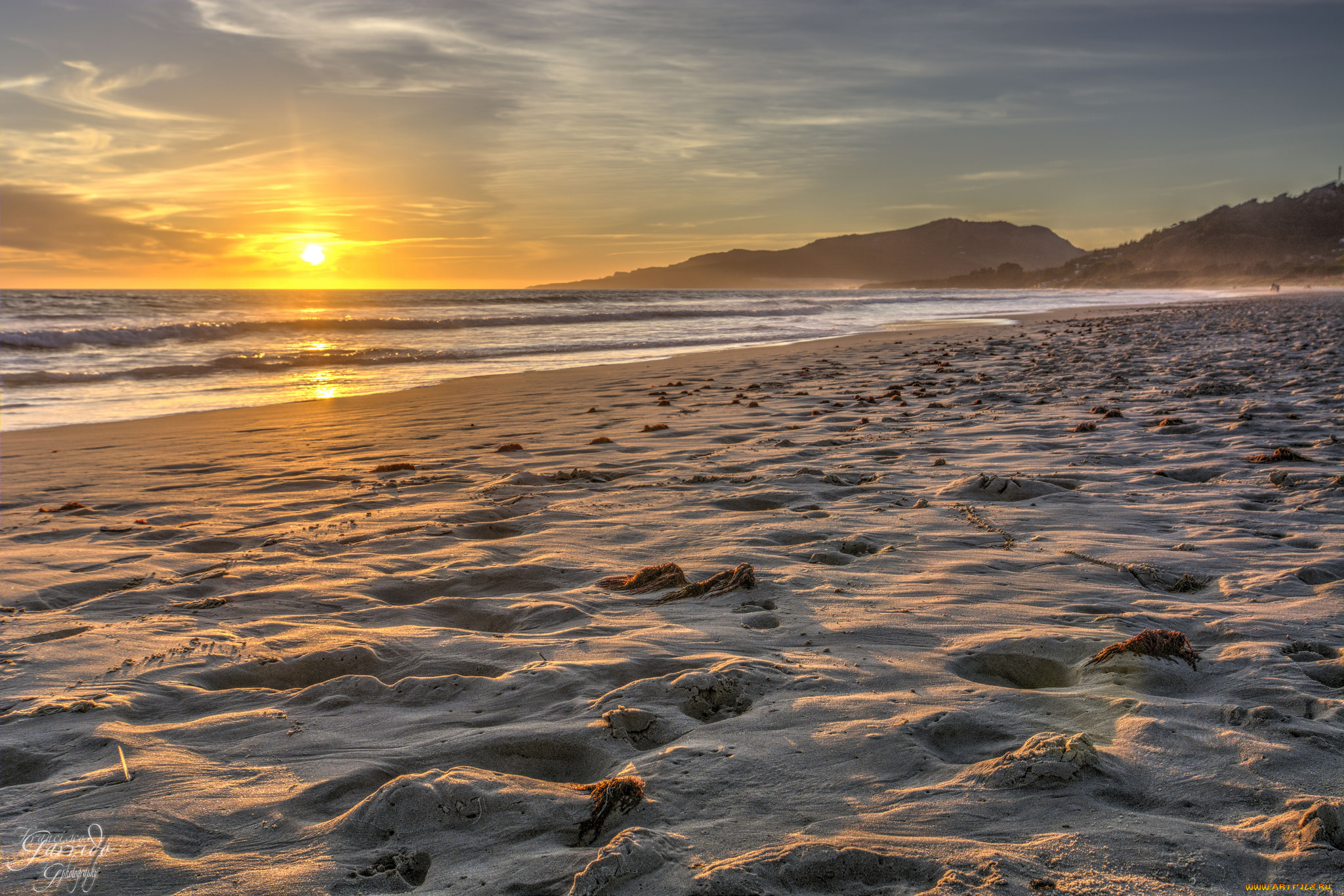 природа, побережье, море, берег