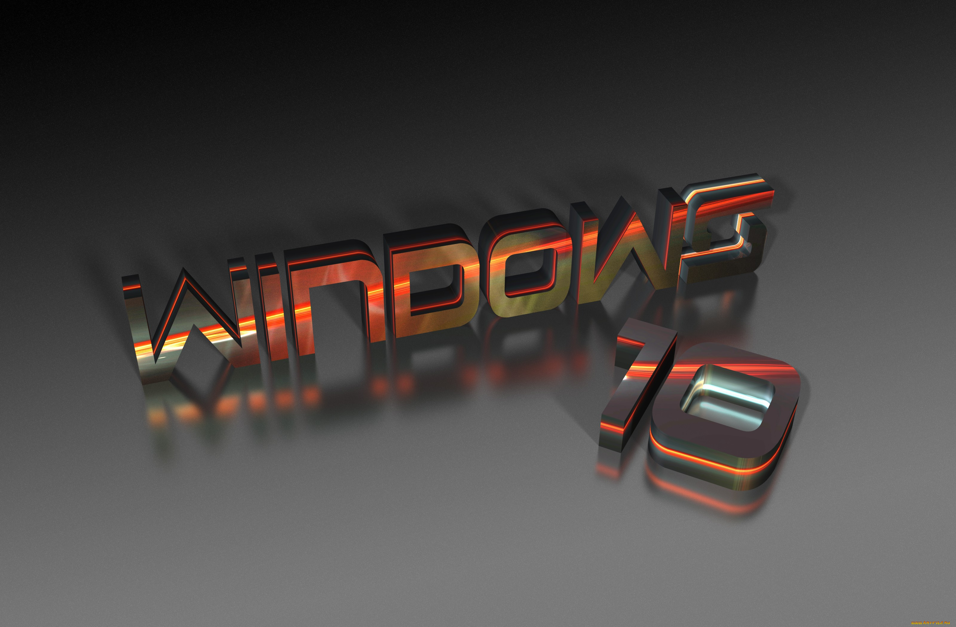 компьютеры, windows, , 10, фон, логотип