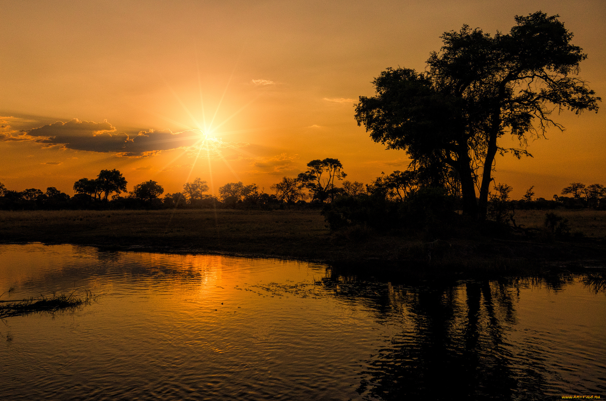 природа, восходы, закаты, простор