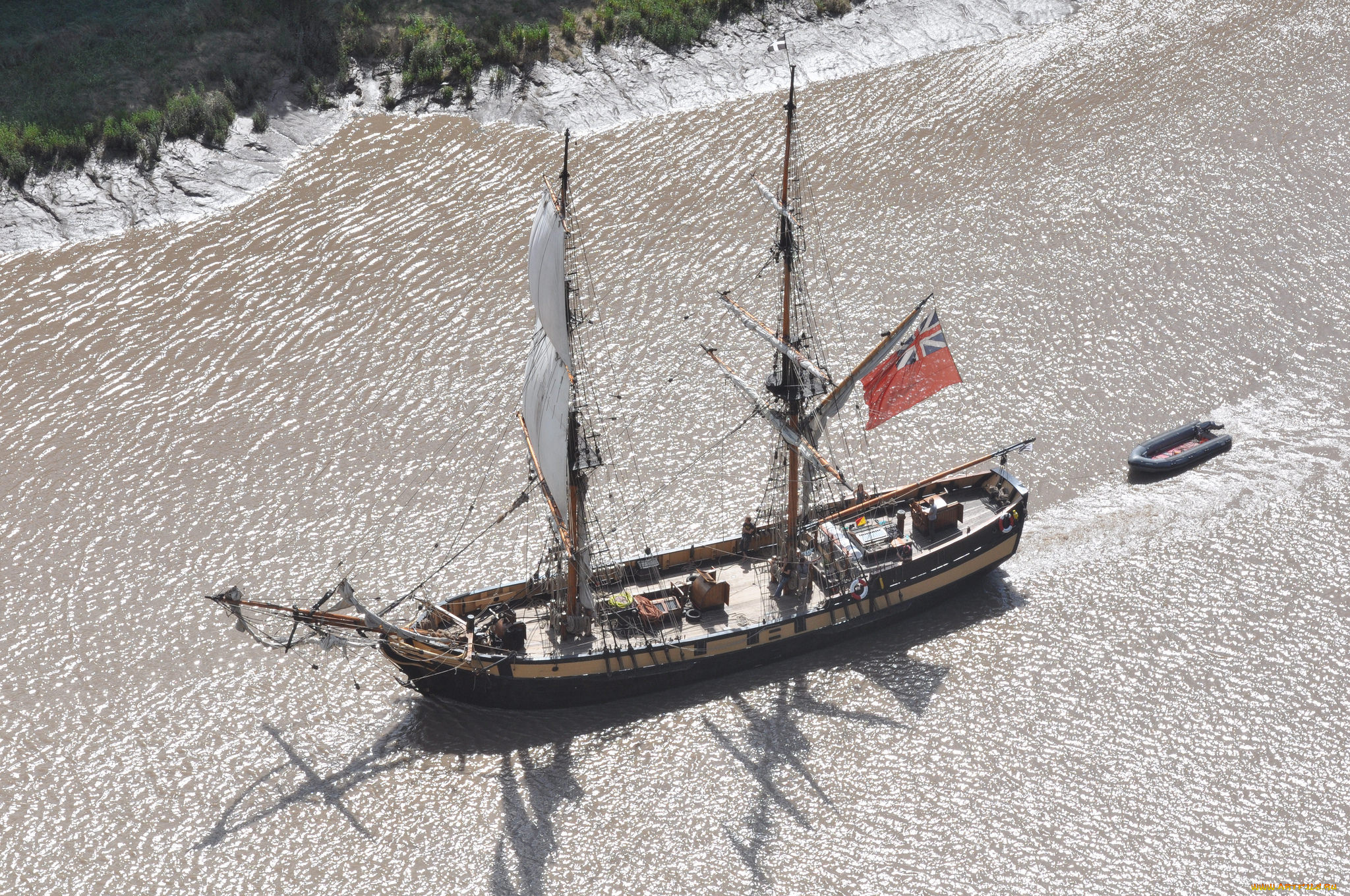 корабли, парусники, мачты, паруса