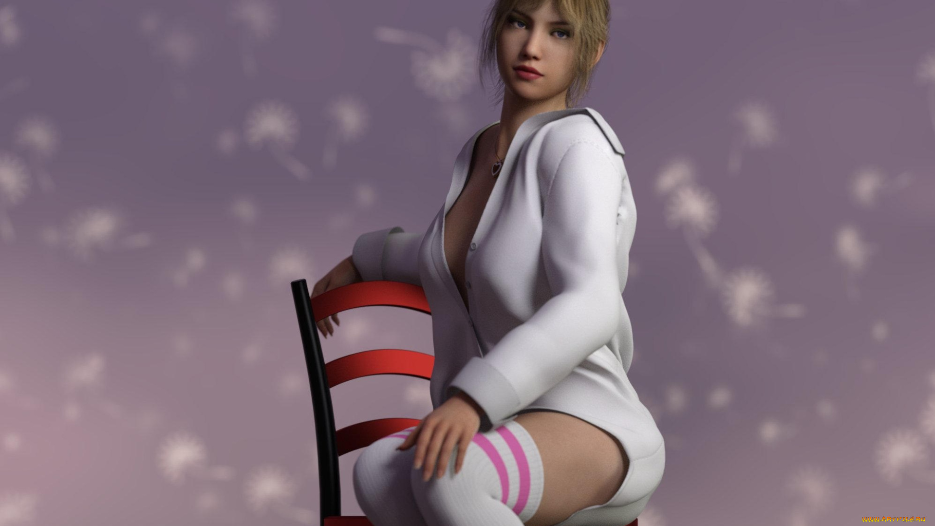 3д, графика, люди, , people, фон, взгляд, девушка