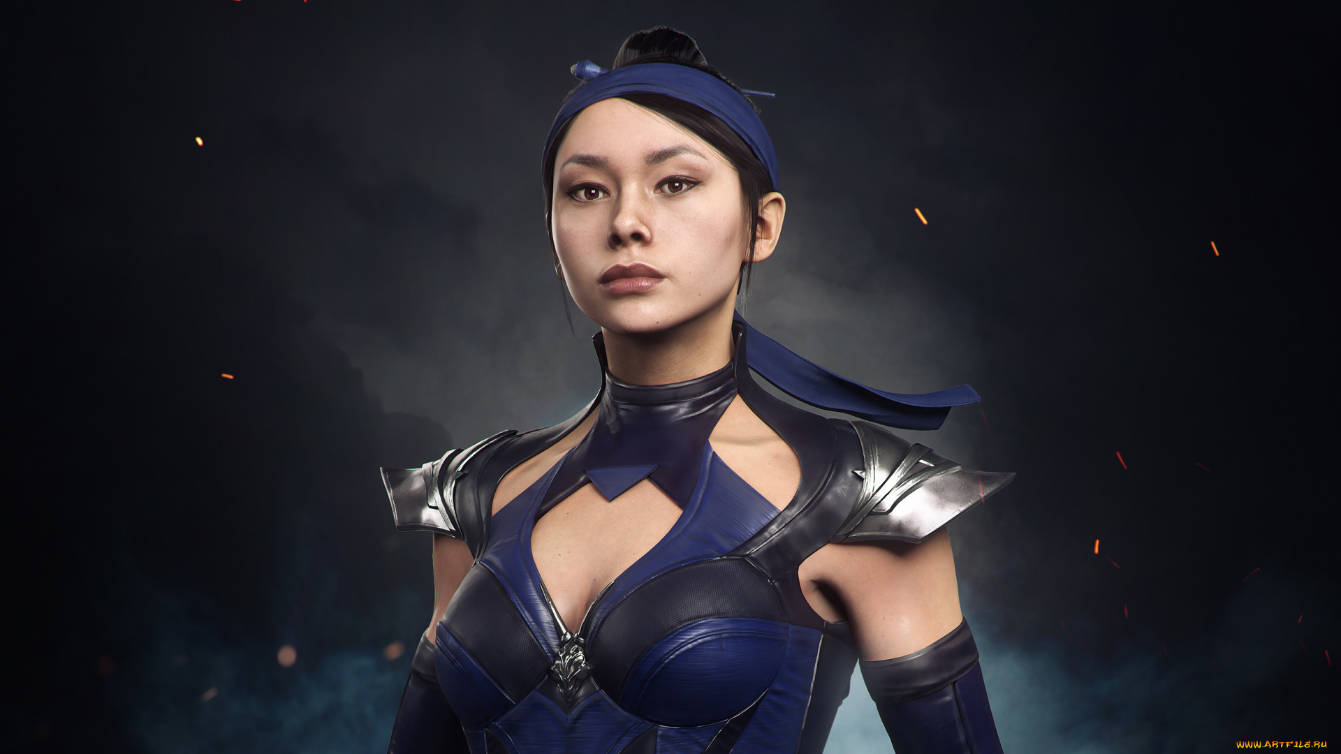 3д, графика, мультфильмы, и, в, игры, kitana, mortal, kombat