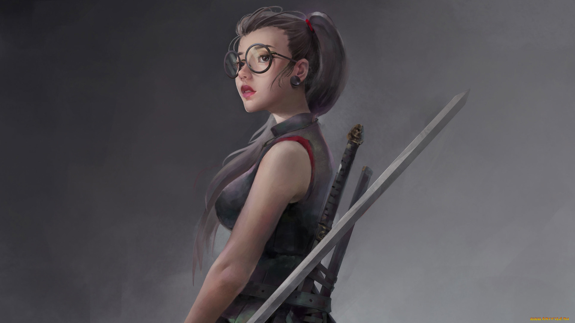 фэнтези, девушки, девушка, воин