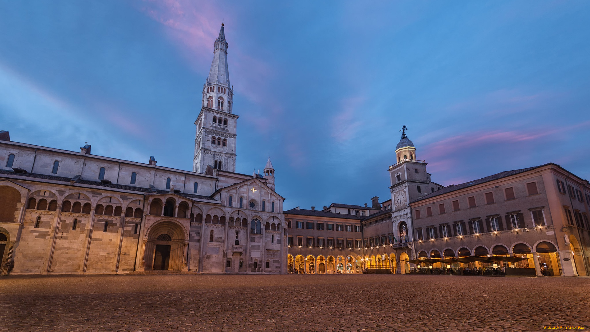 города, -, улицы, , площади, , набережные, площадь, пьяцца-гранде, модена, италия