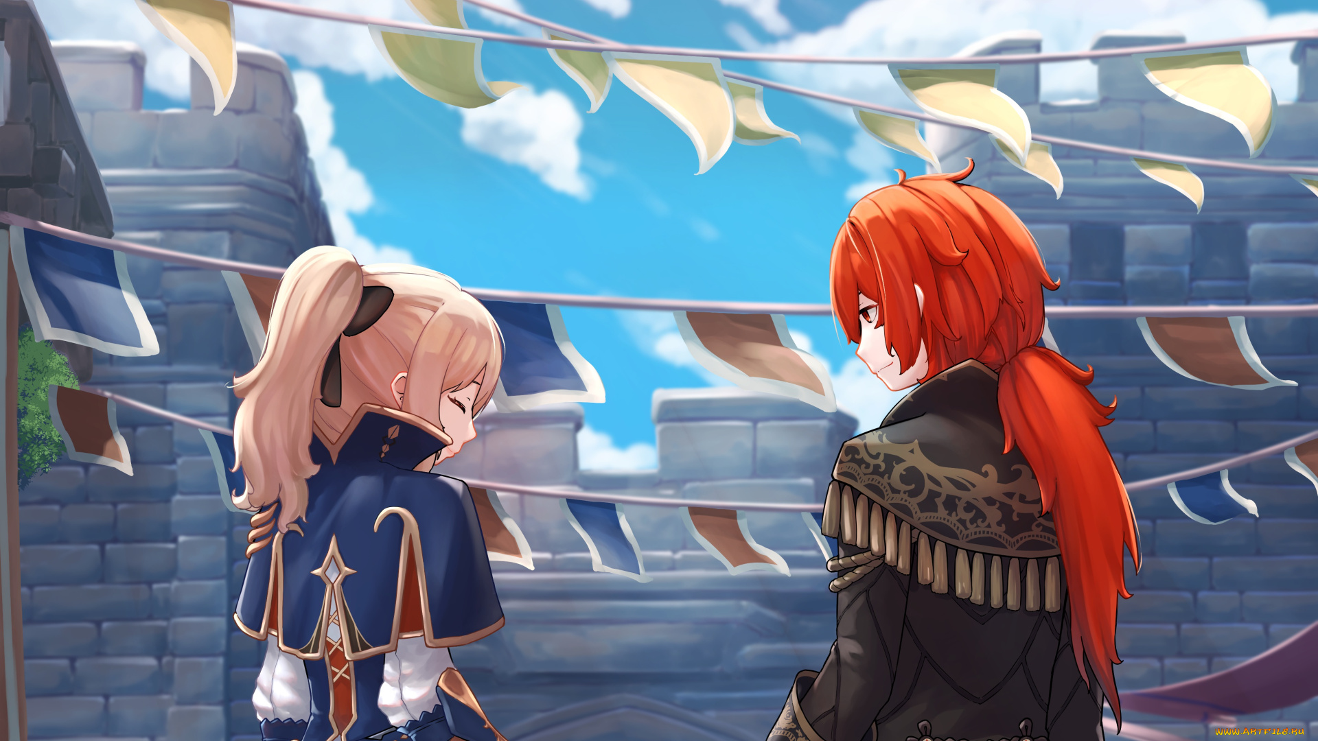 аниме, genshin, impact, genshin, impact