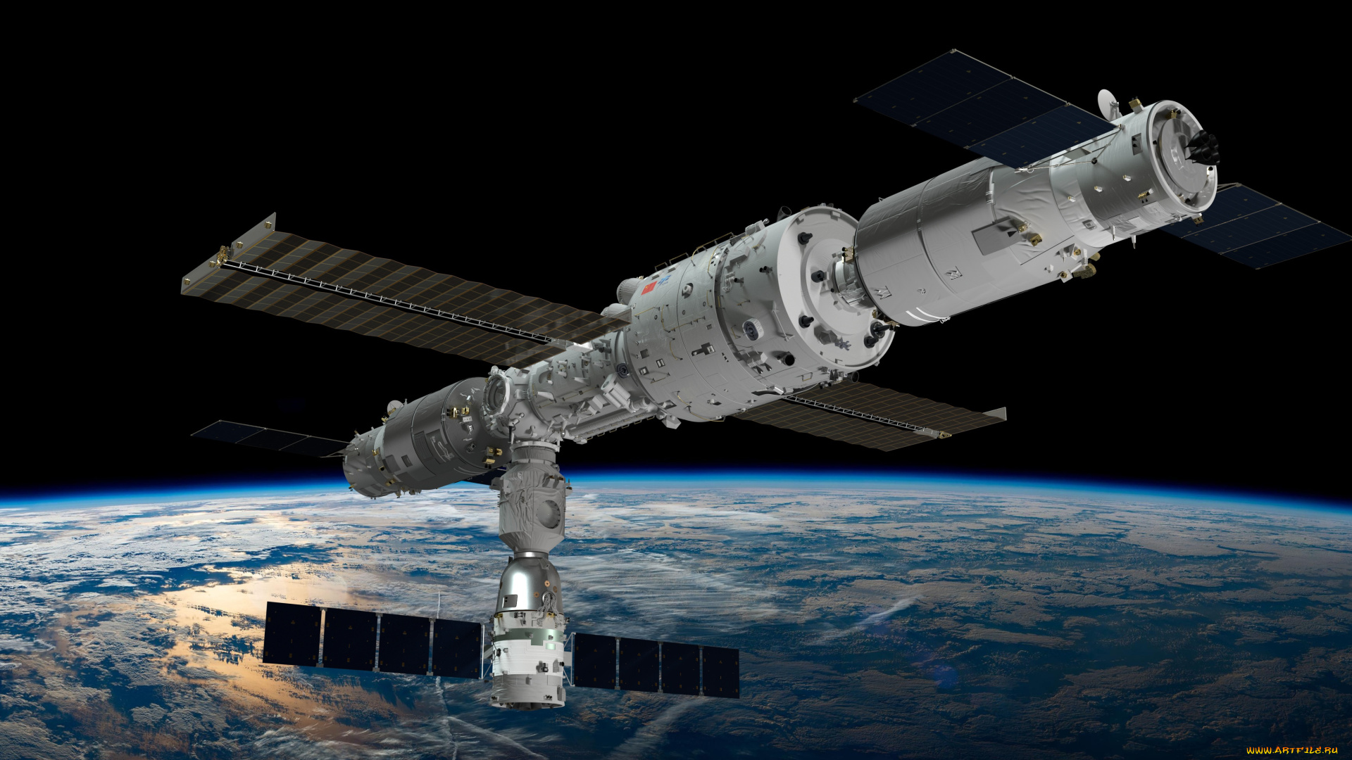 космос, космические, корабли, , космические, станции, мкс, станция, батареи, земля, поверхность, орбита, солнечные, пространство, панели, модули, отсеки