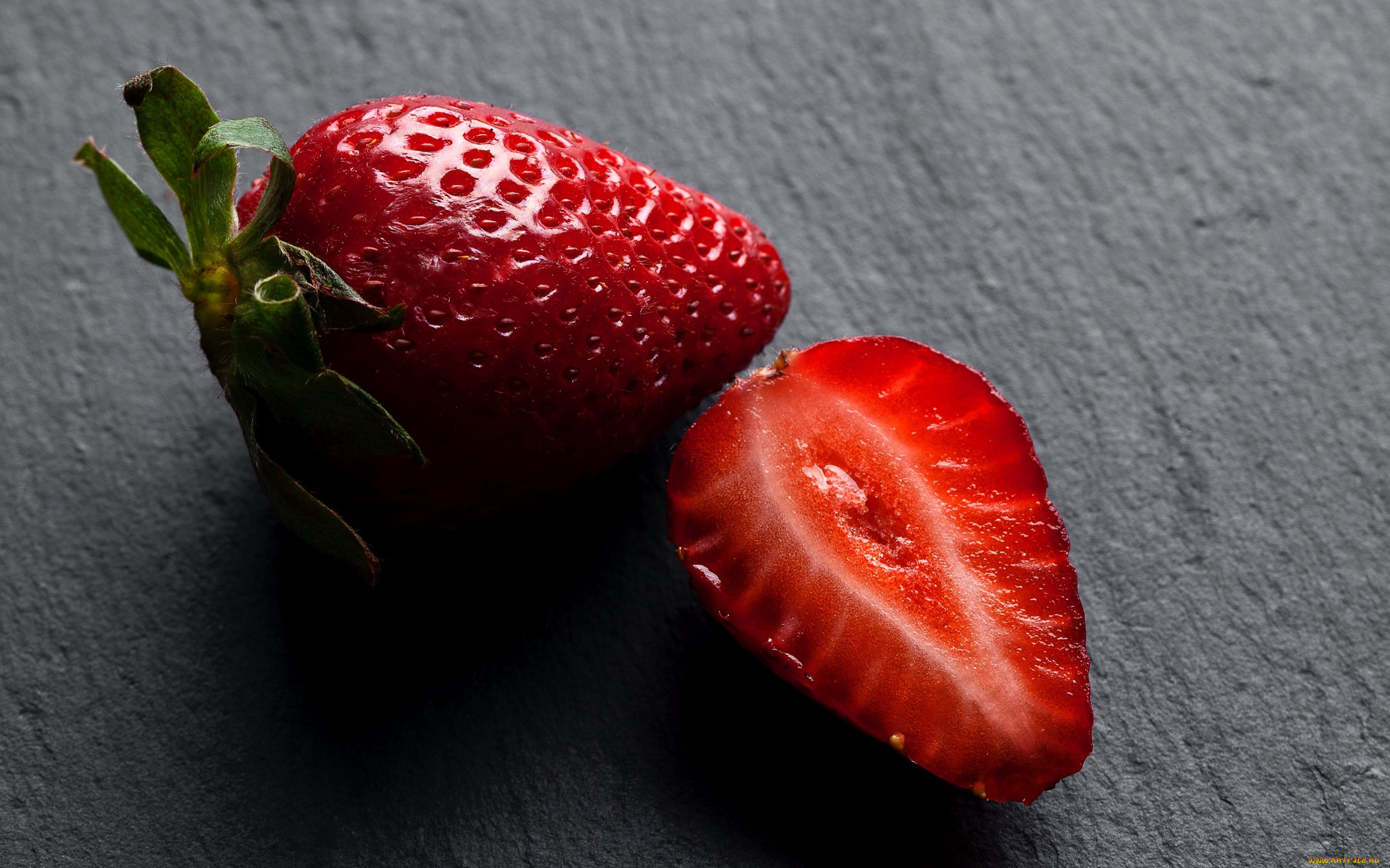 еда, клубника, , земляника, ягоды, крупная