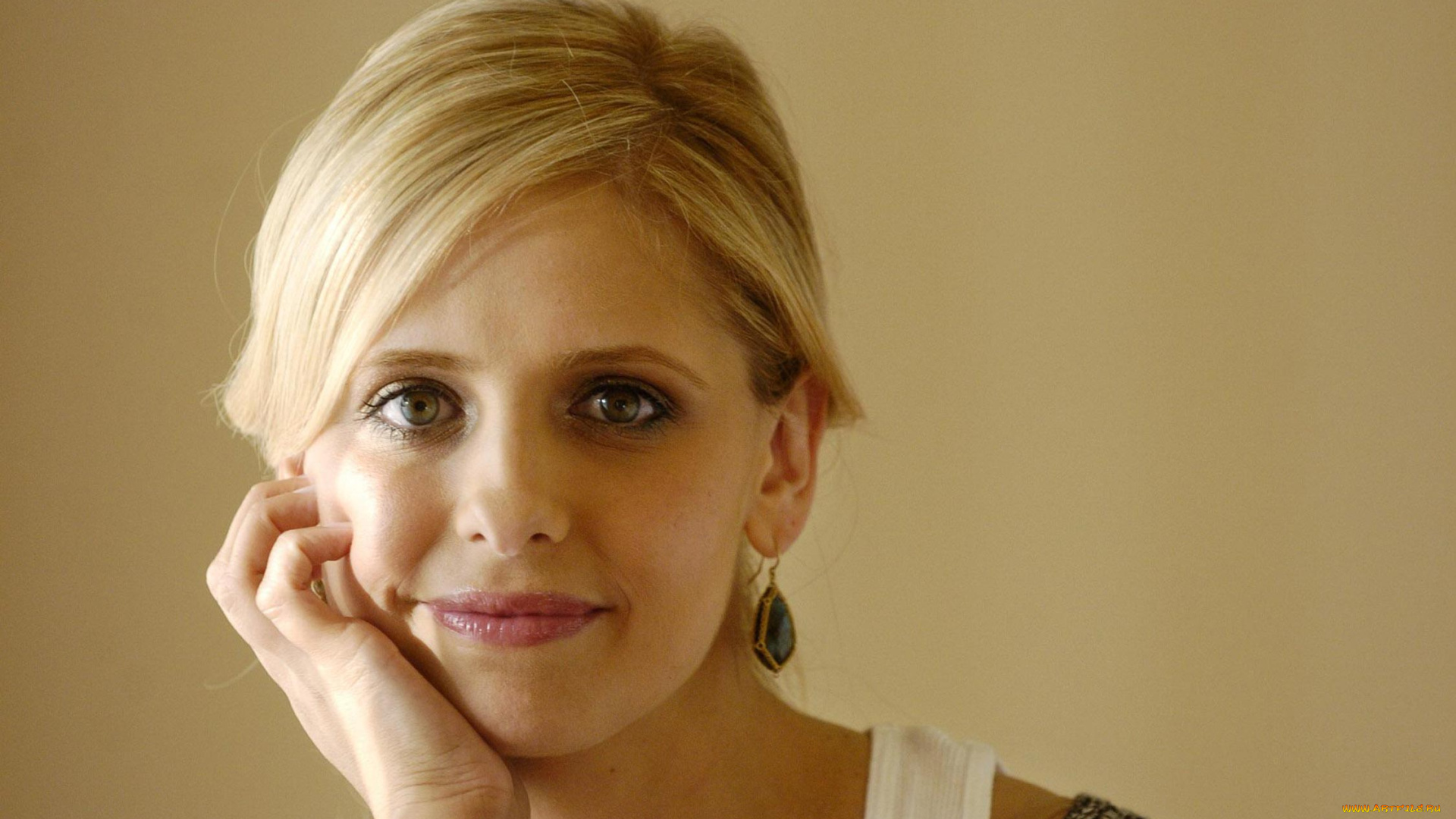 девушки, sarah, michelle, gellar, актриса, блондинка, лицо