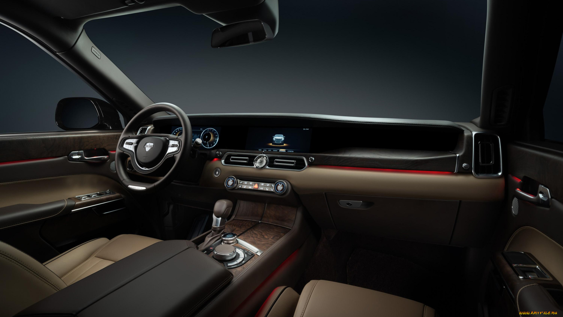2023, aurus, komendant, автомобили, интерьеры, чeрный, аурус, кoмeндант, тoрпeда, салoн