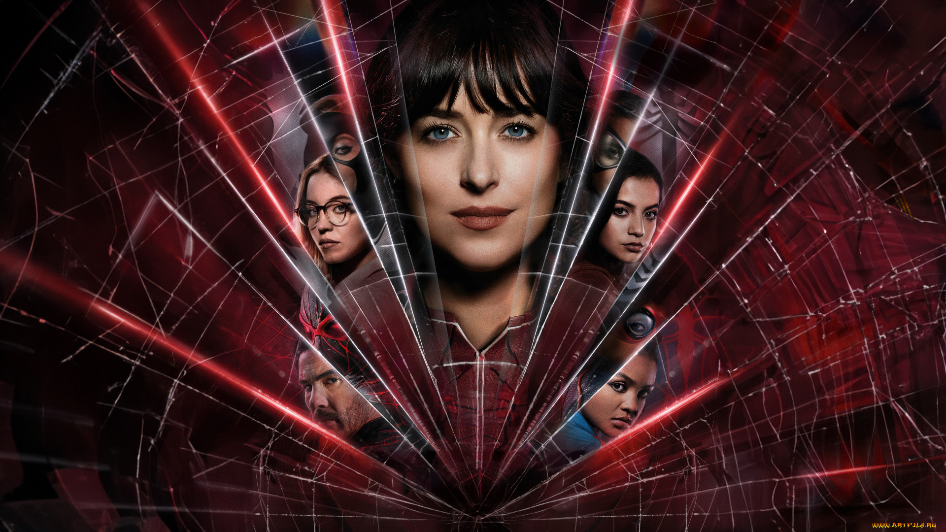 madame, web, , , 2024, , кино, фильмы, madame, web, фантастика, боевик, мадам, паутина, dakota, johnson, sydney, sweeney, emma, roberts