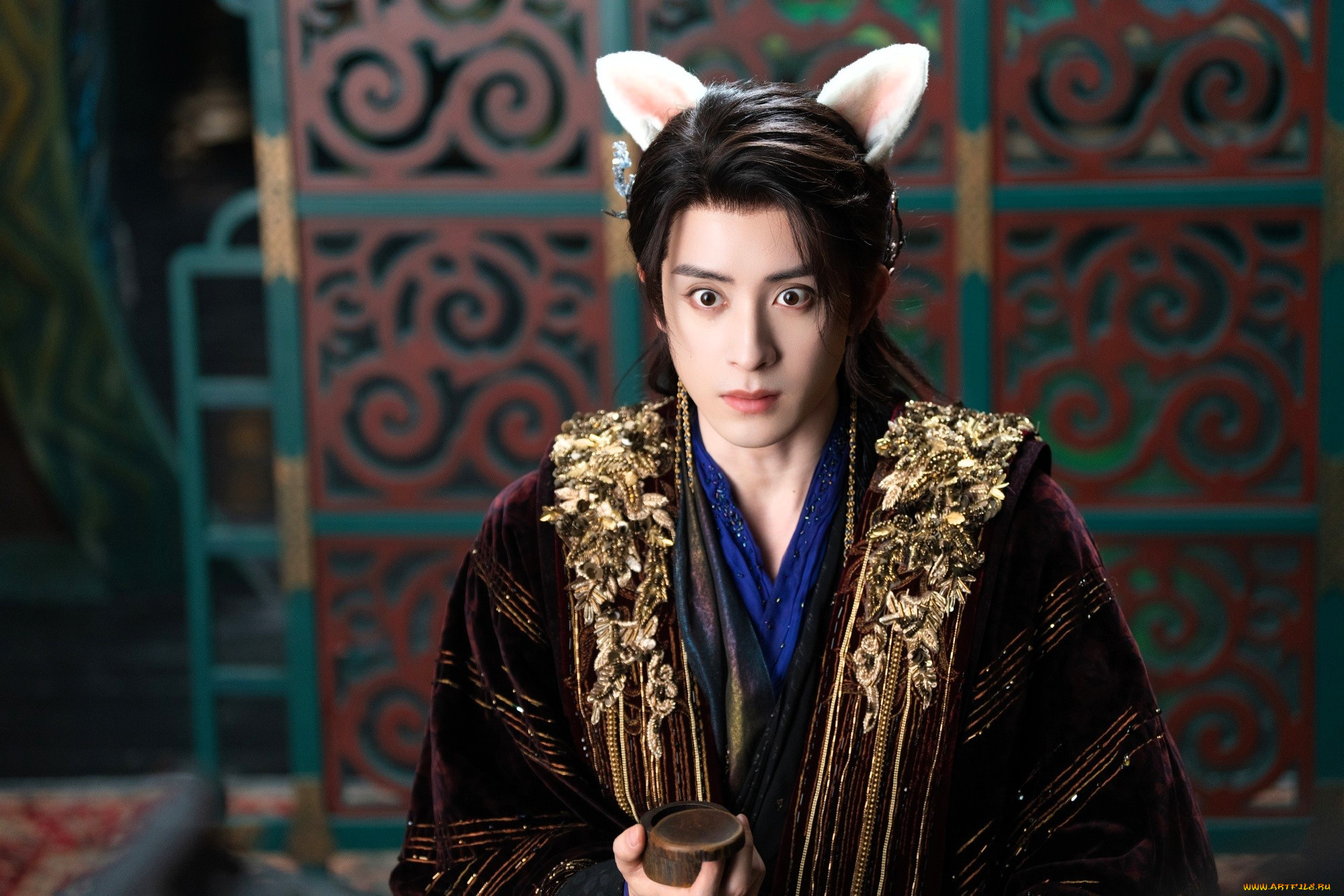 кино, фильмы, moonlight, mystique, парень, наряд, ушки, чашка