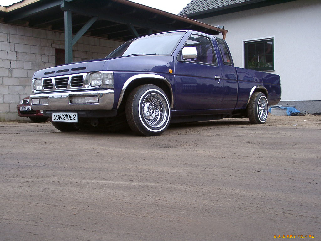 nissan, lowrider, pick, up, автомобили, datsun