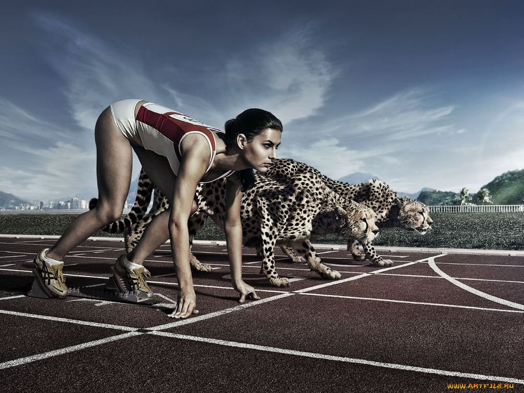 забег, спорт, бег