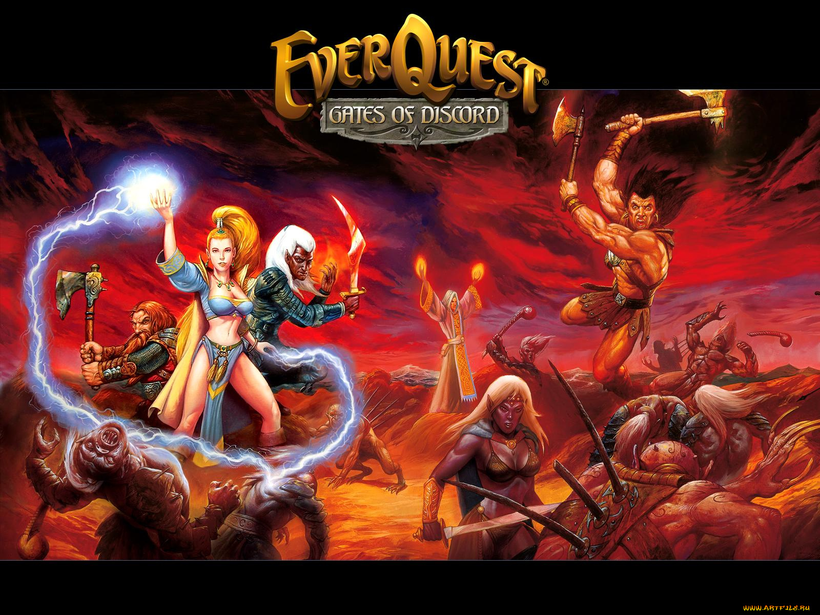 fverquest, gftes, of, discord, видео, игры, everquest, gates