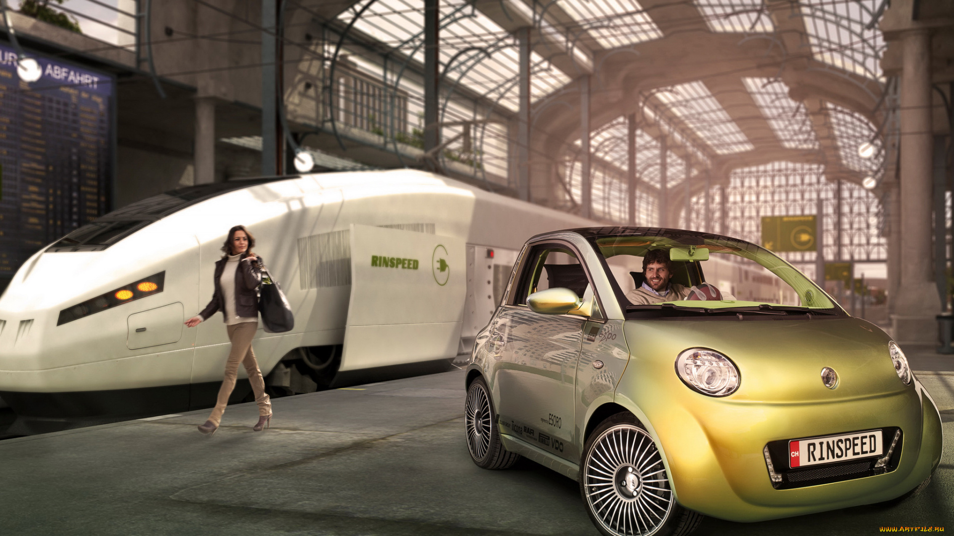 uc, concept, 2010, автомобили, rinspeed