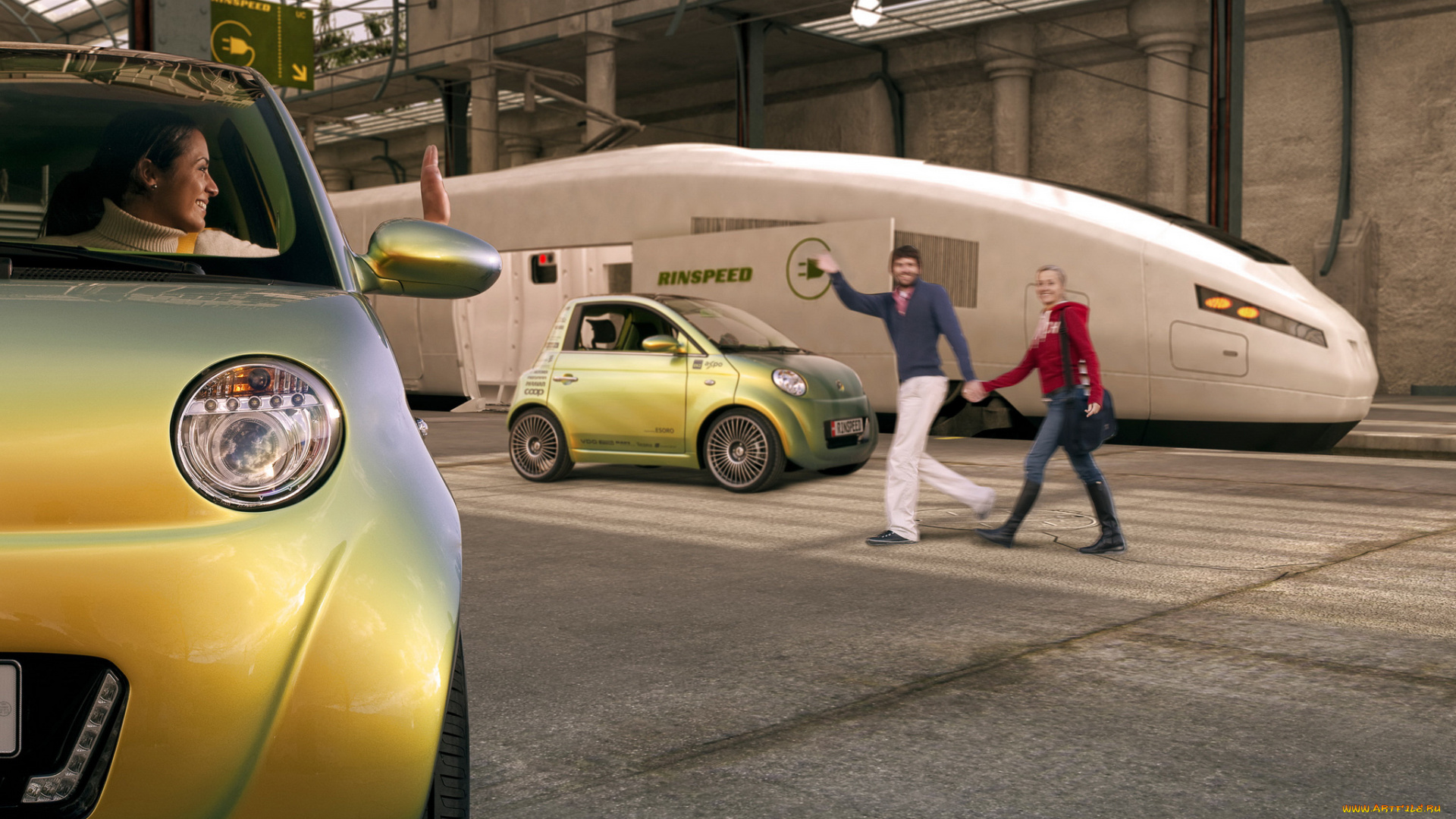 uc, concept, 2010, автомобили, rinspeed