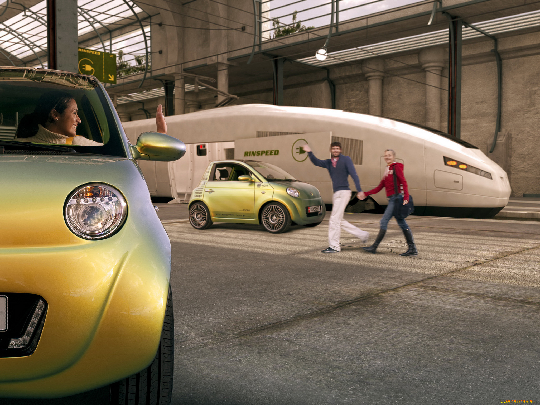 uc, concept, 2010, автомобили, rinspeed