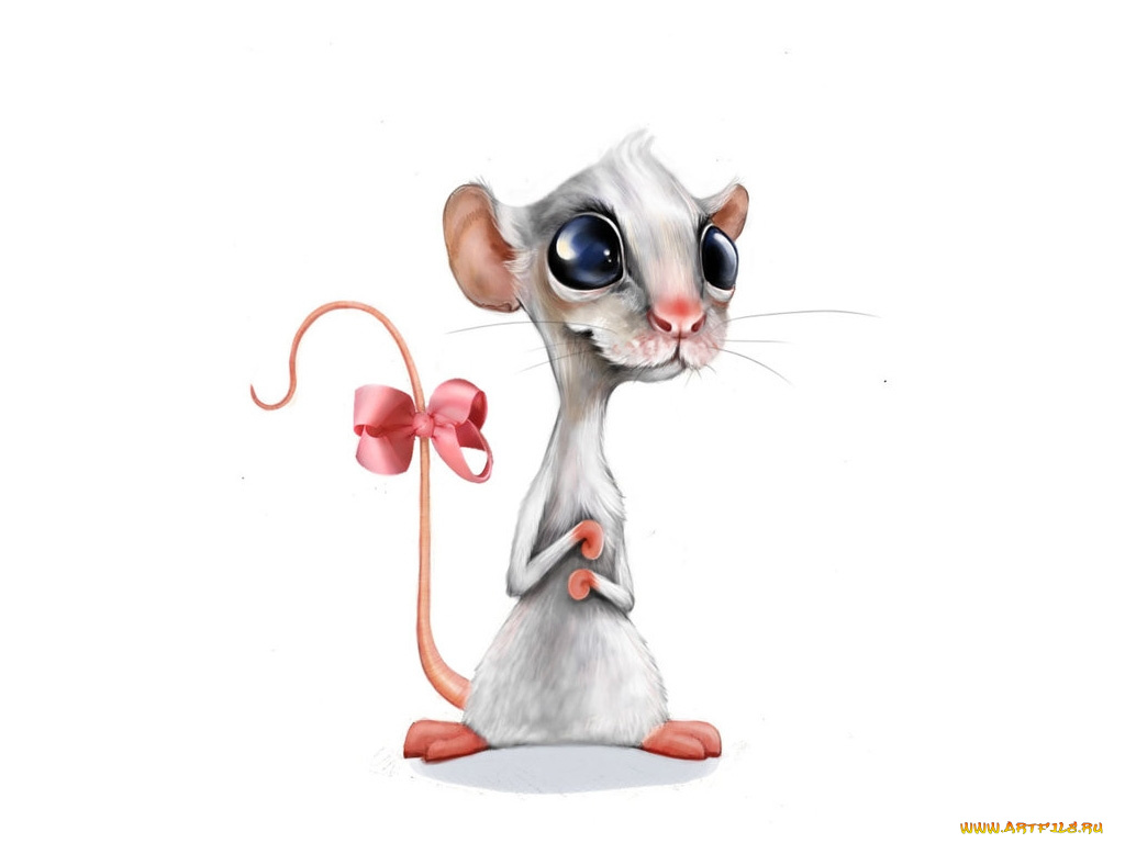 рисованные, животные