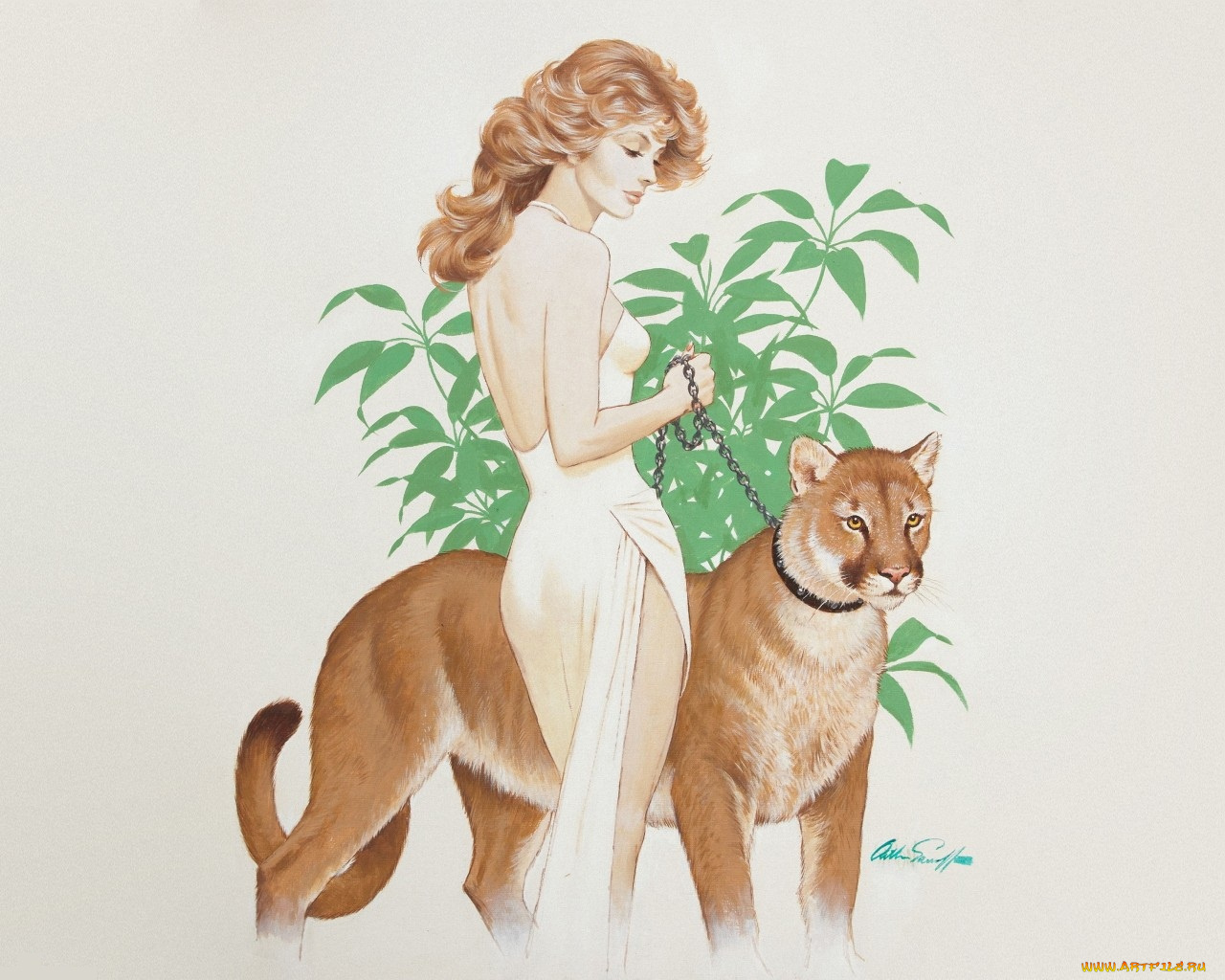 рисованные, люди