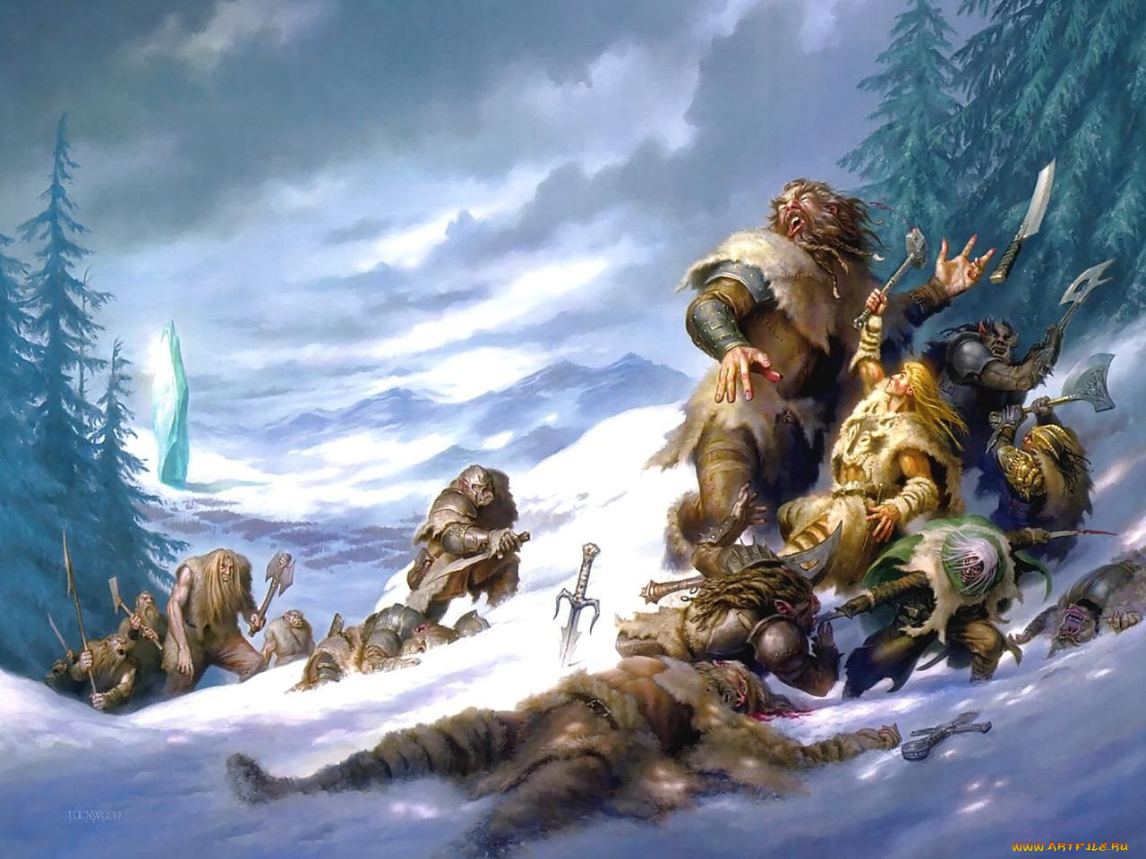 фэнтези, люди