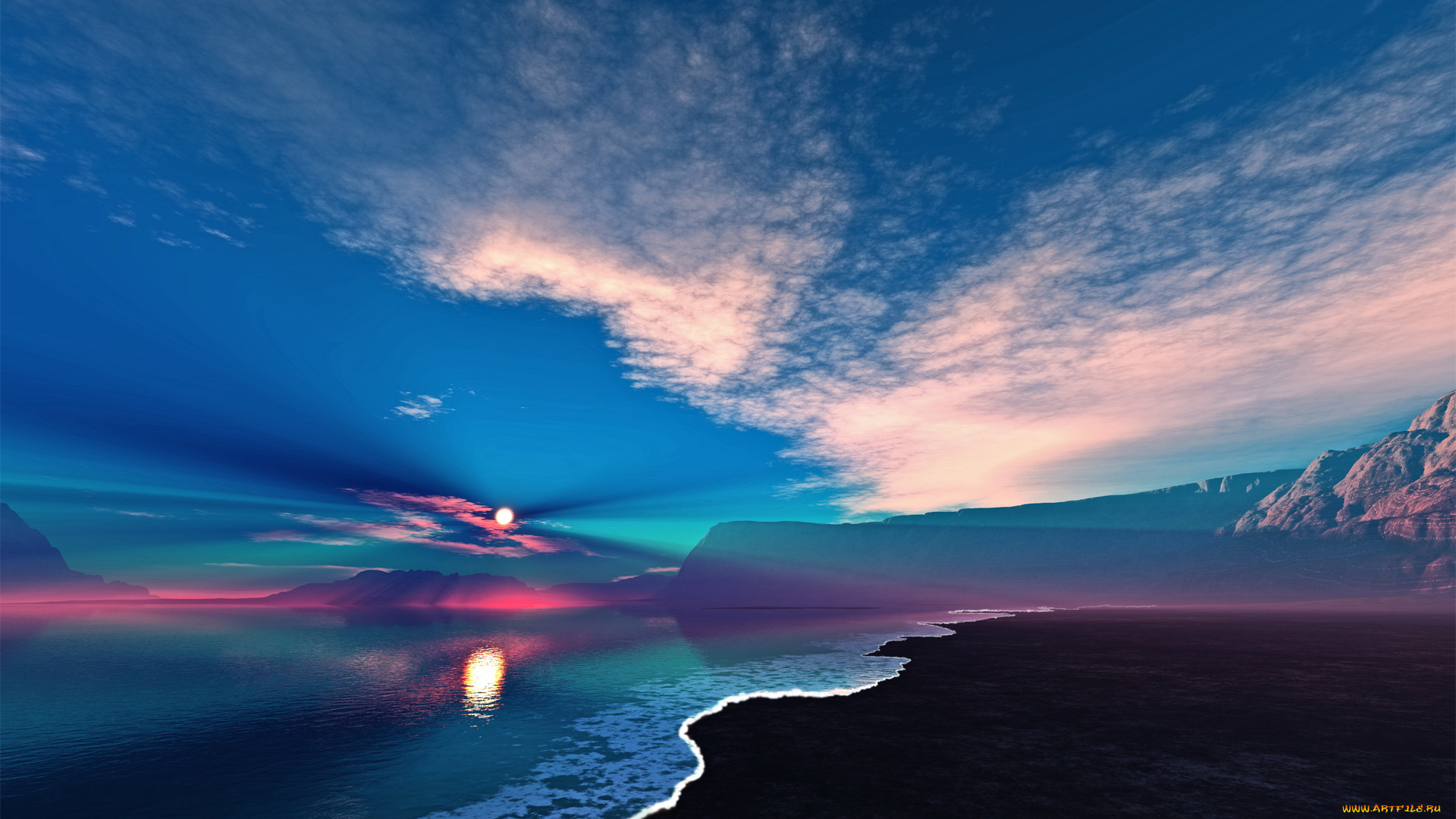 3д, графика, atmosphere, mood, атмосфера, настроения