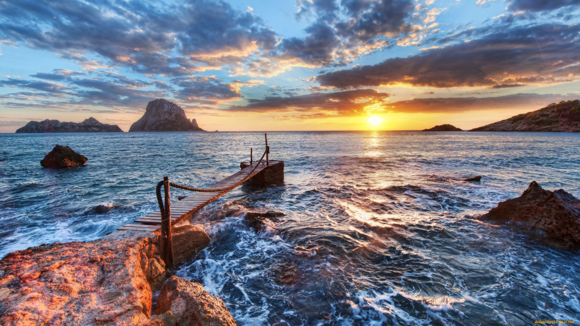 природа, восходы, закаты