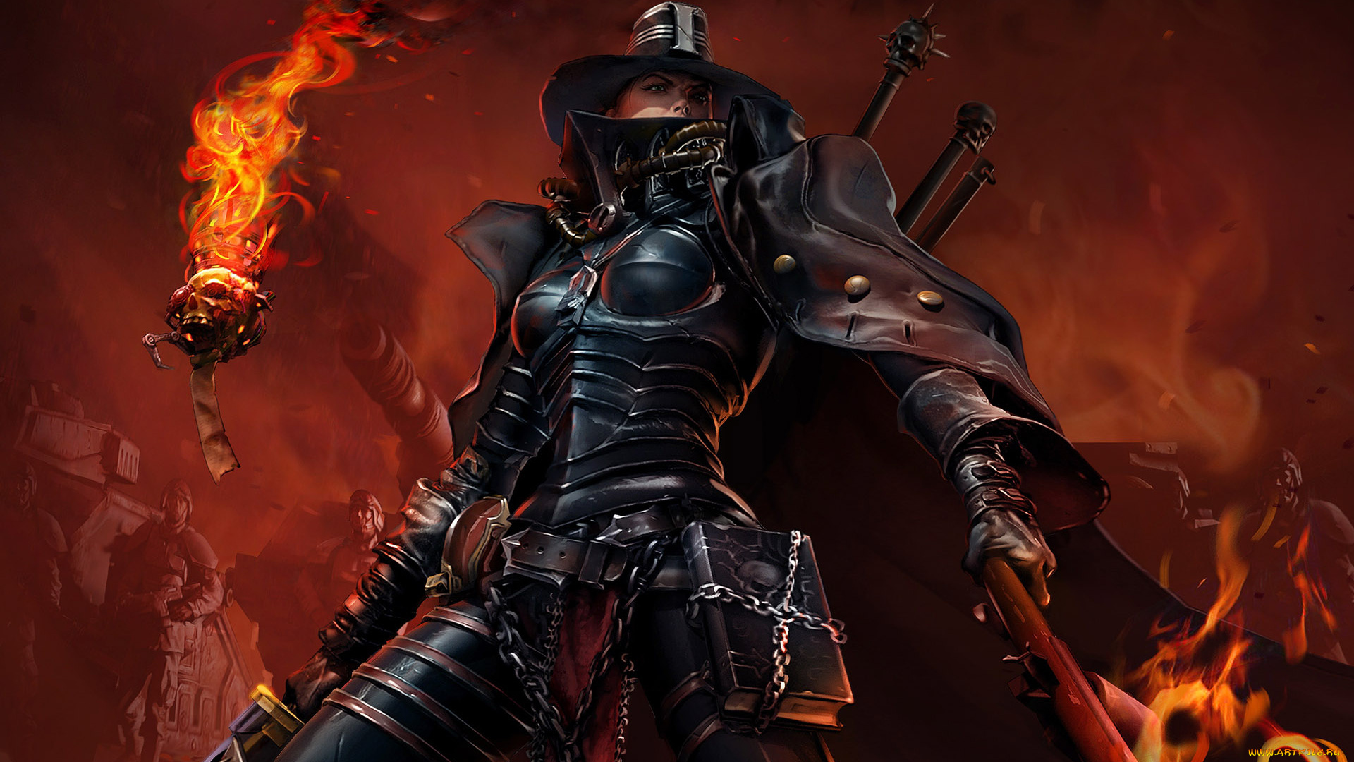 warhammer, 40, 000, dawn, of, war, retribution, видео, игры