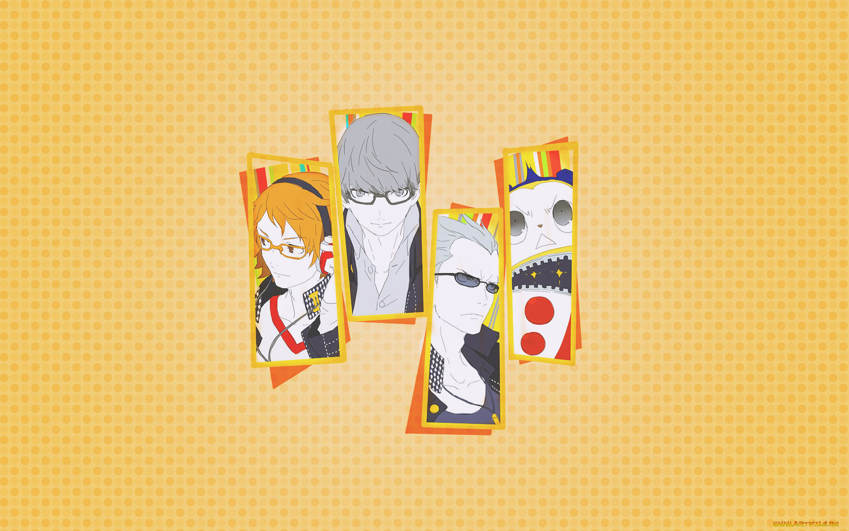 аниме, persona, мальчики