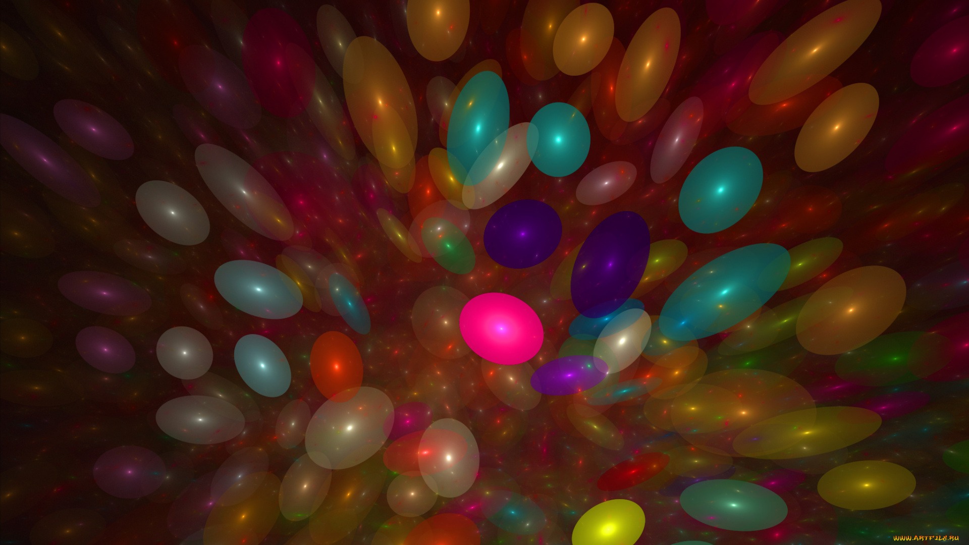 3д, графика, fractal, фракталы, узор, фон