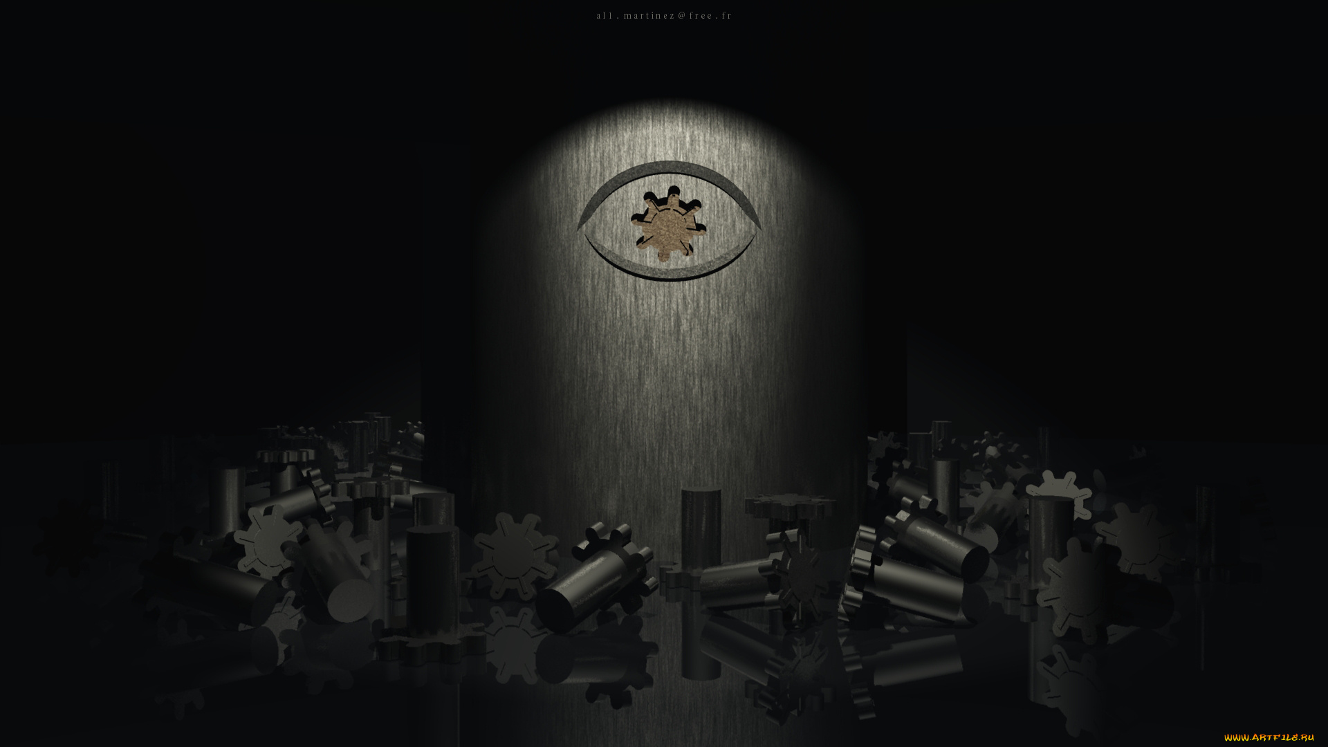 3д, графика, modeling, моделирование, шестерни