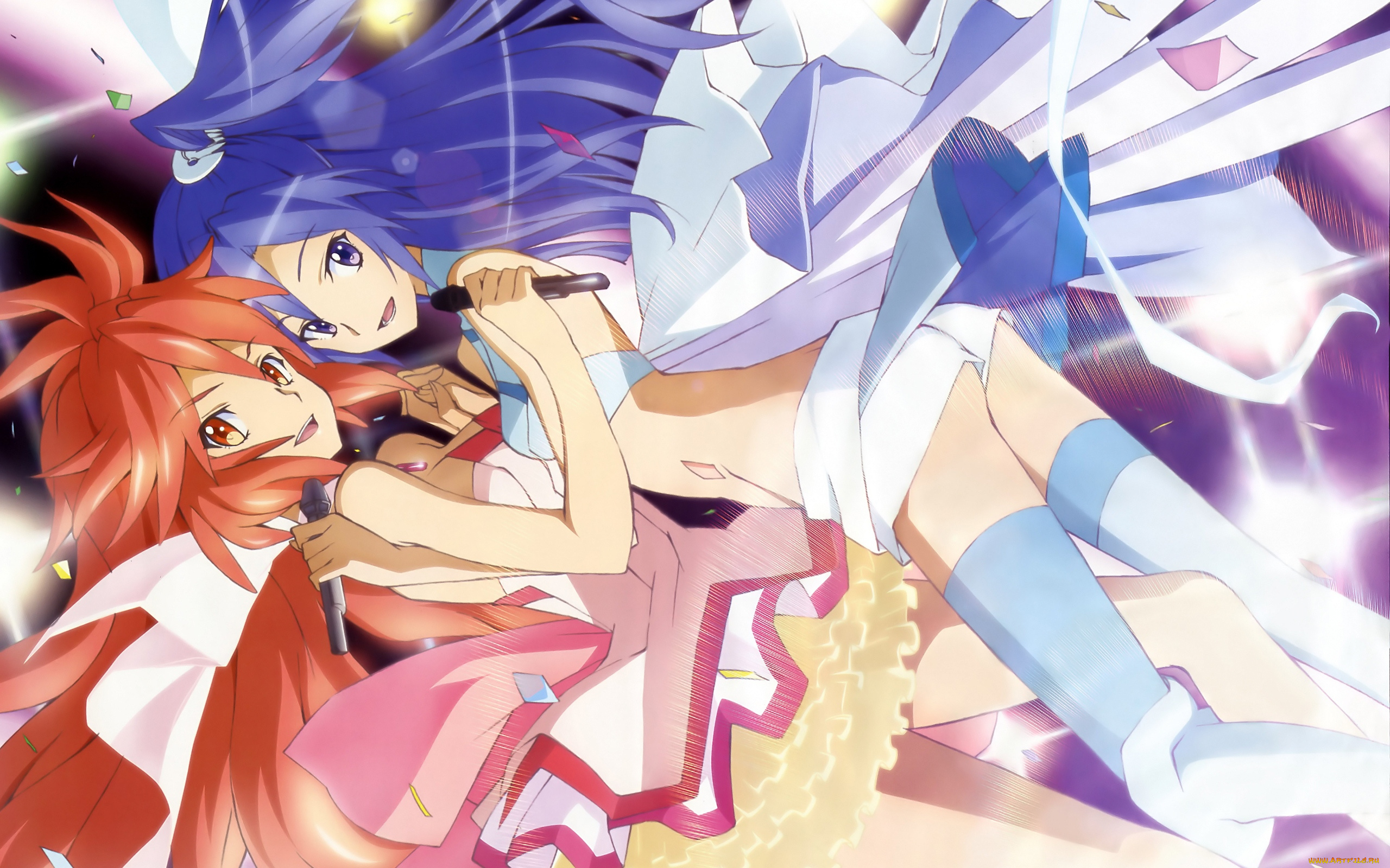 аниме, senki, zesshou, symphogear, девушки