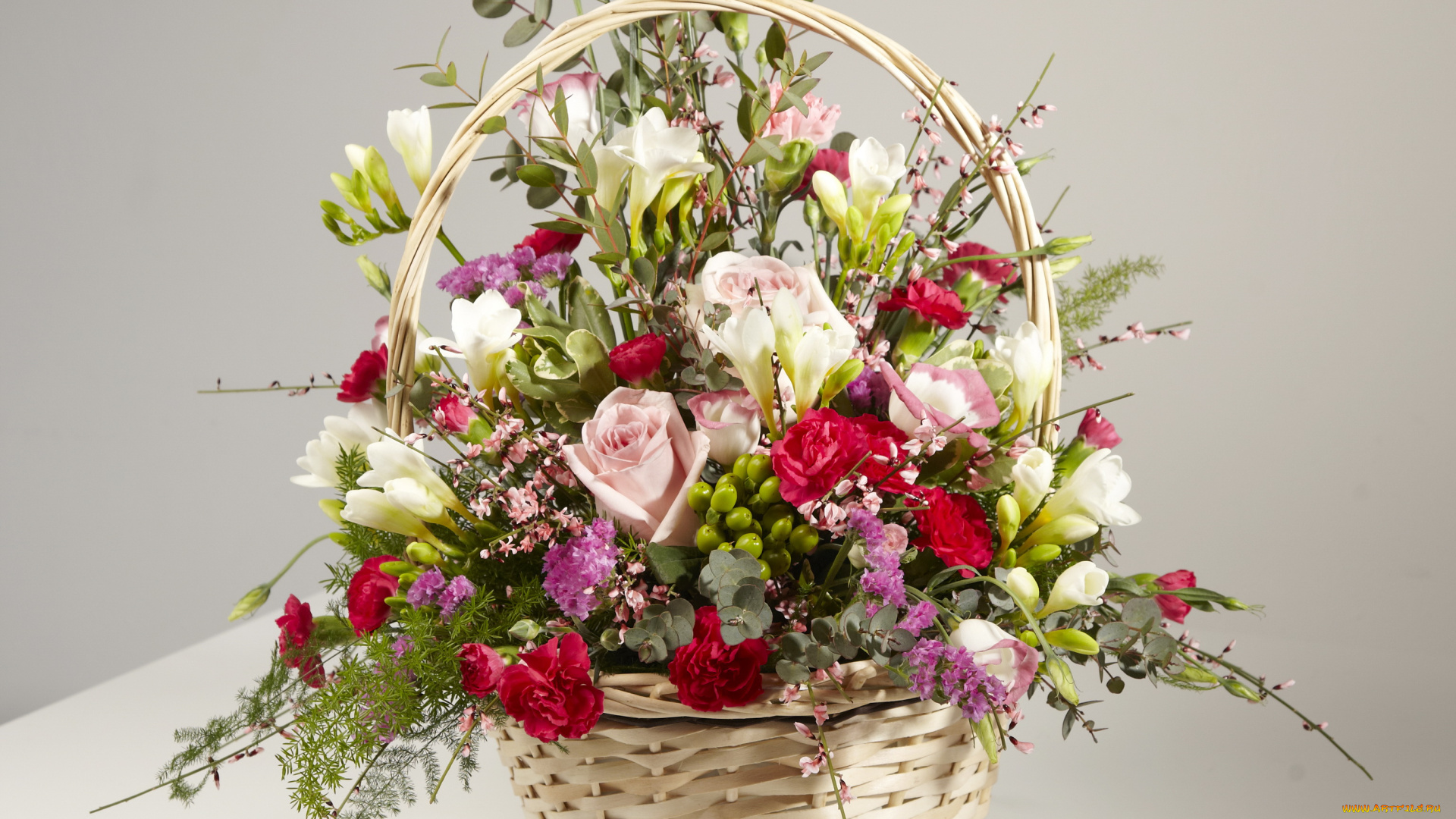 цветы, букеты, композиции, корзина, букет